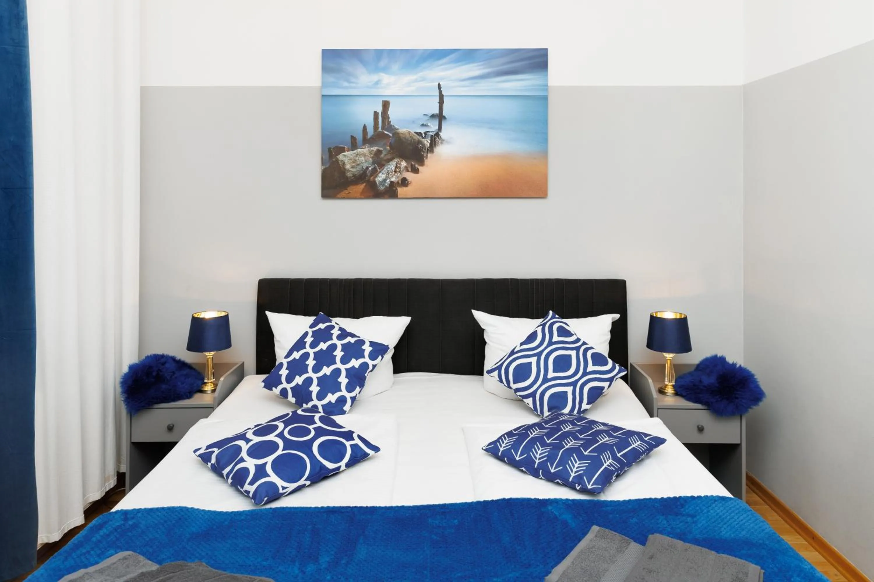 Bed in Grand Central Mitte Apartment