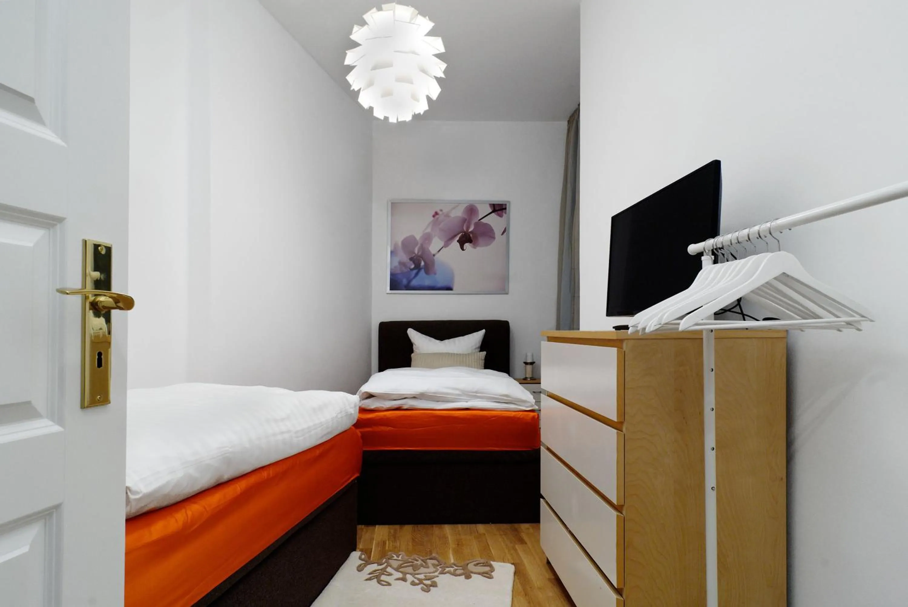 Bed in Grand Central Mitte Apartment