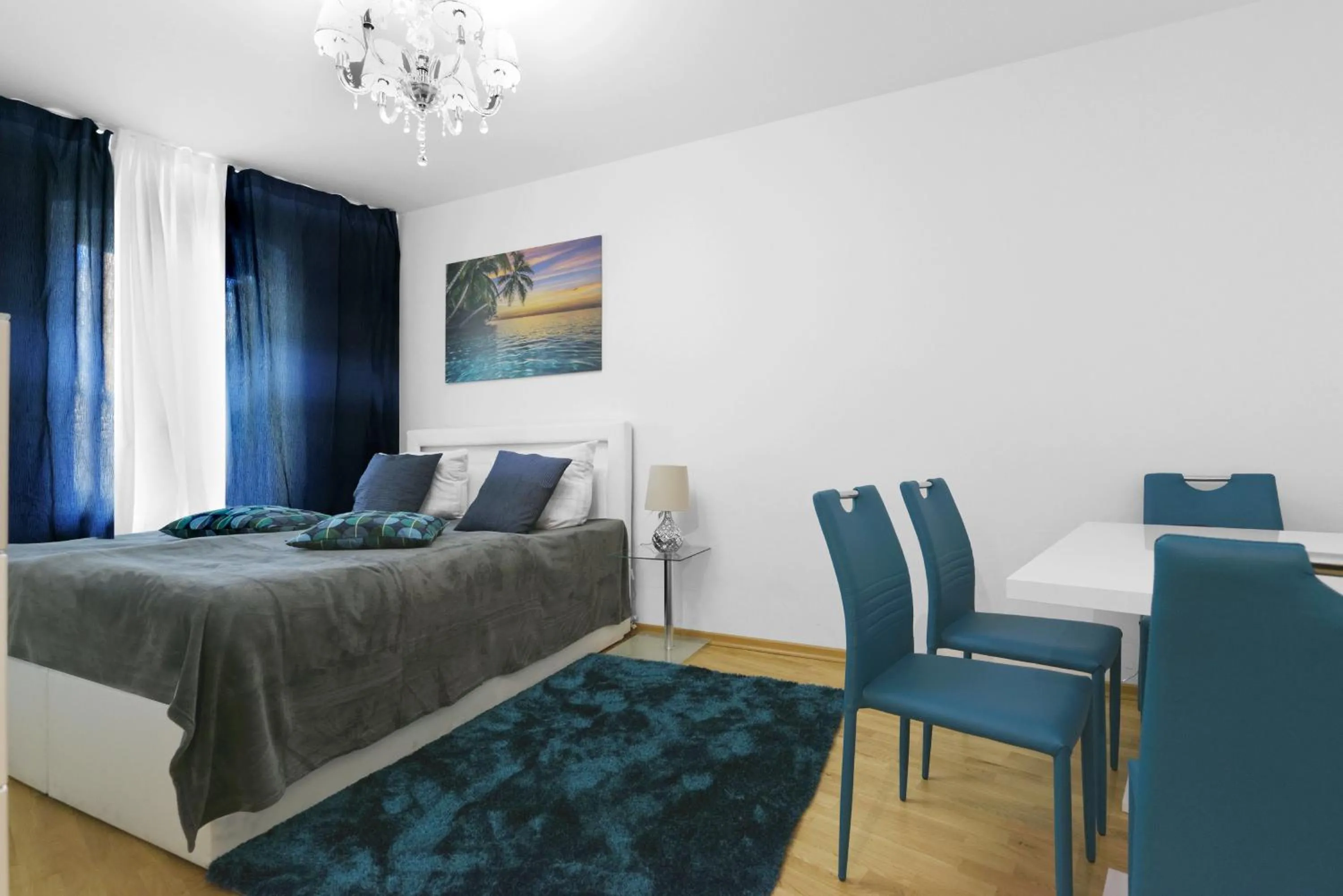 Bed in Grand Central Mitte Apartment
