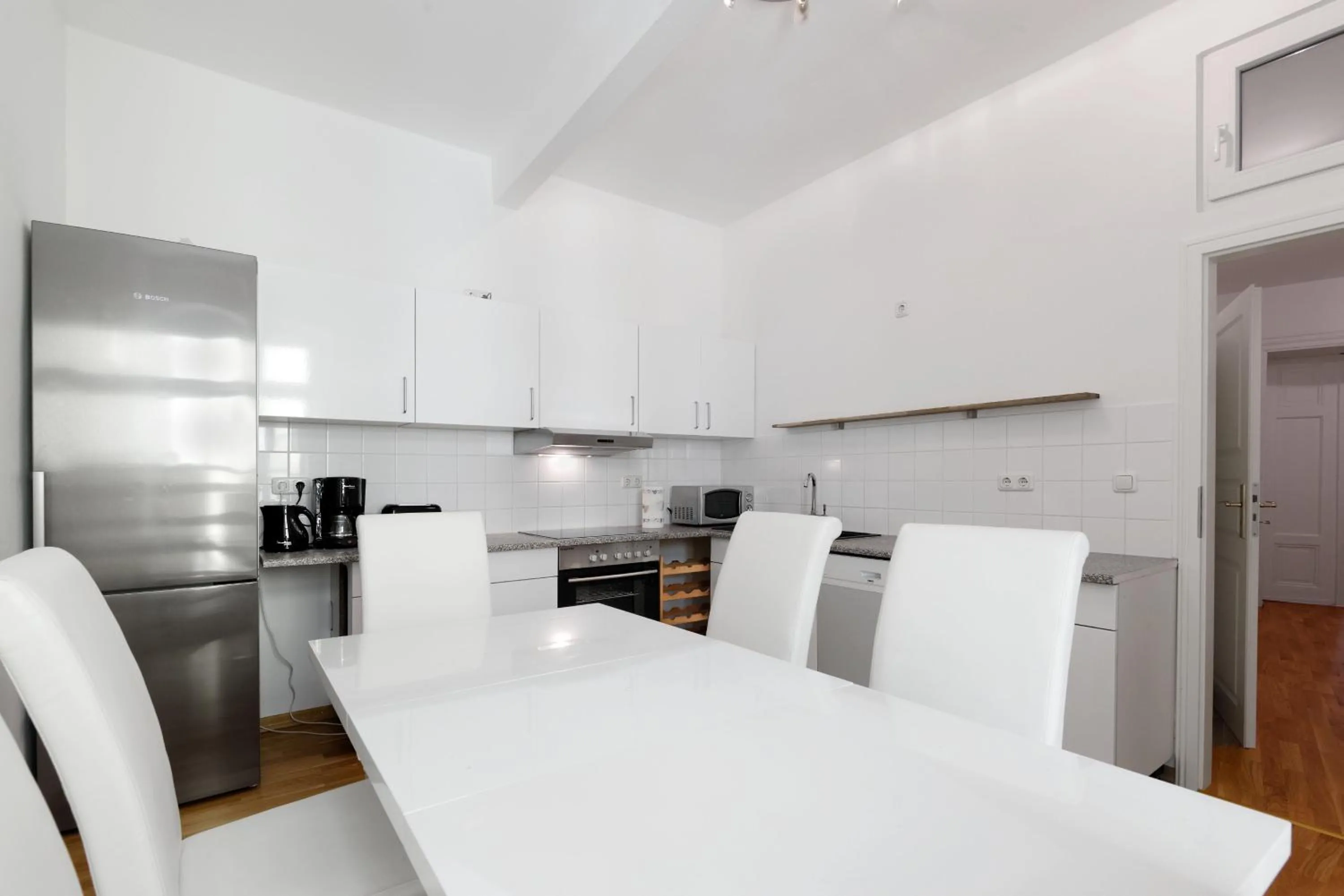Kitchen or kitchenette in Grand Central Mitte Apartment