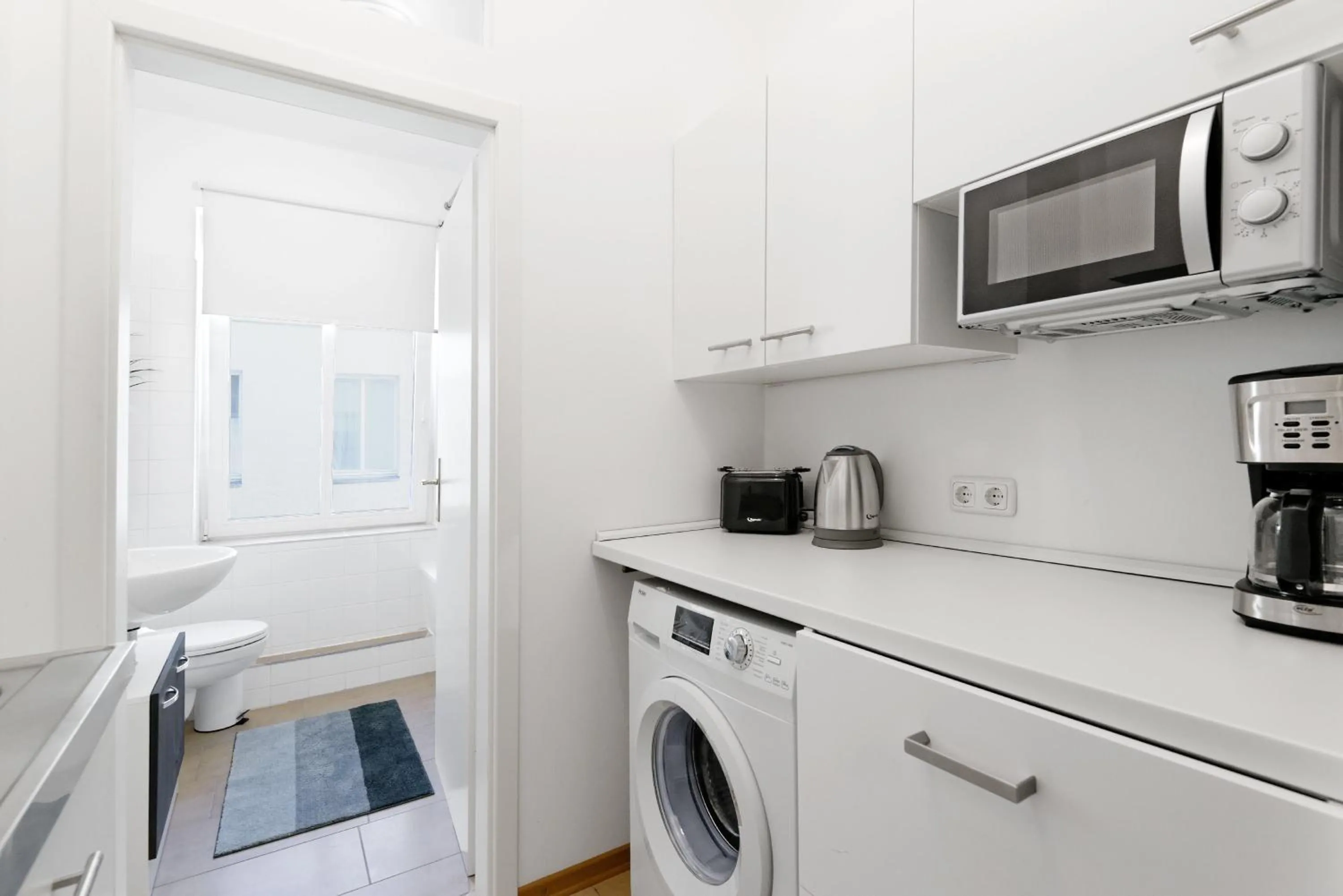 Kitchen or kitchenette in Grand Central Mitte Apartment
