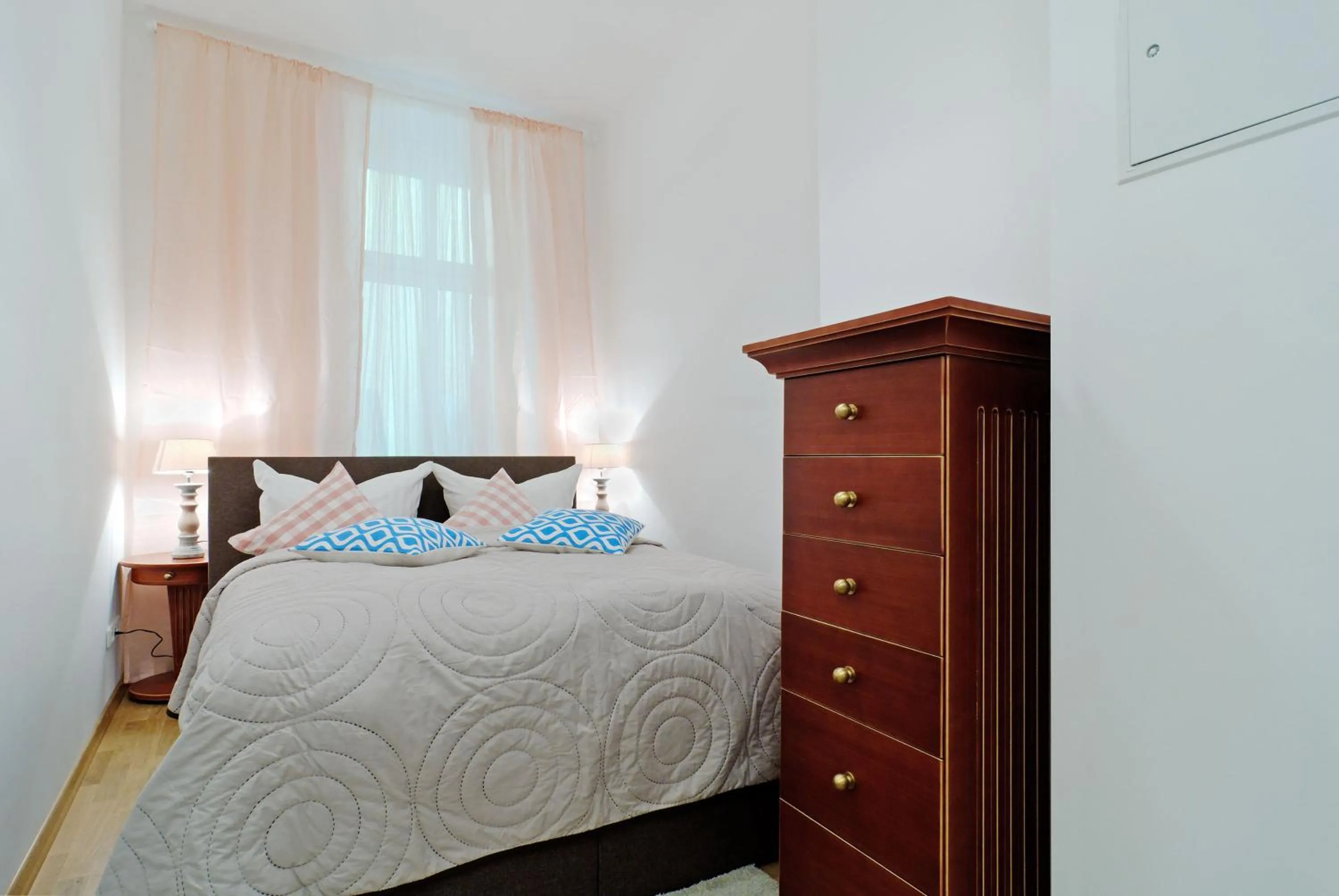Bed in Grand Central Mitte Apartment