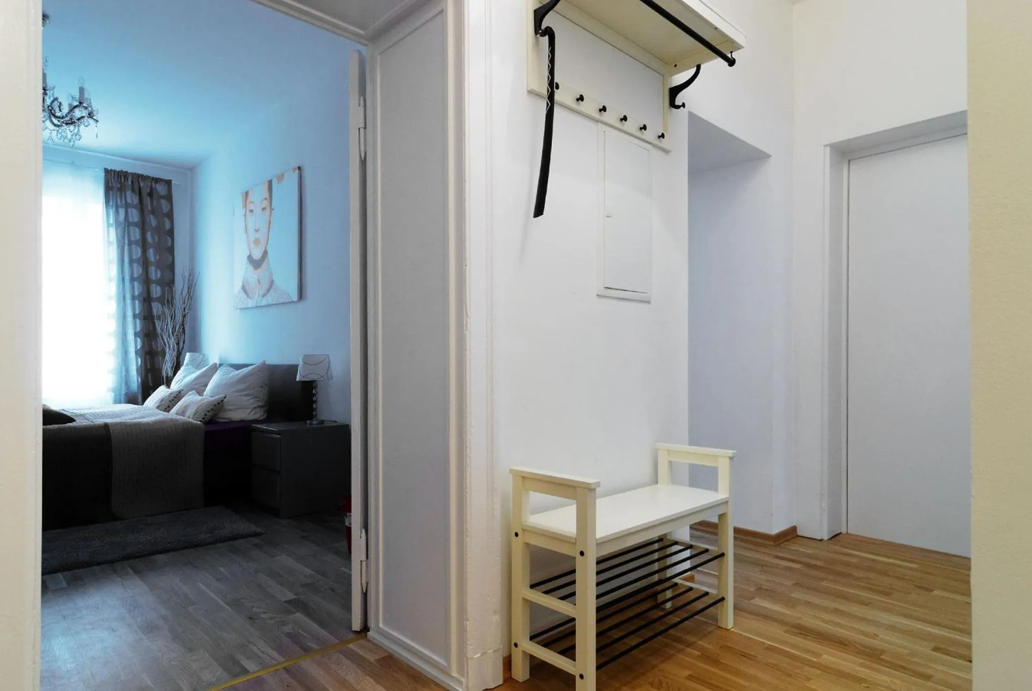Photo of the whole room, Bed in Grand Central Mitte Apartment