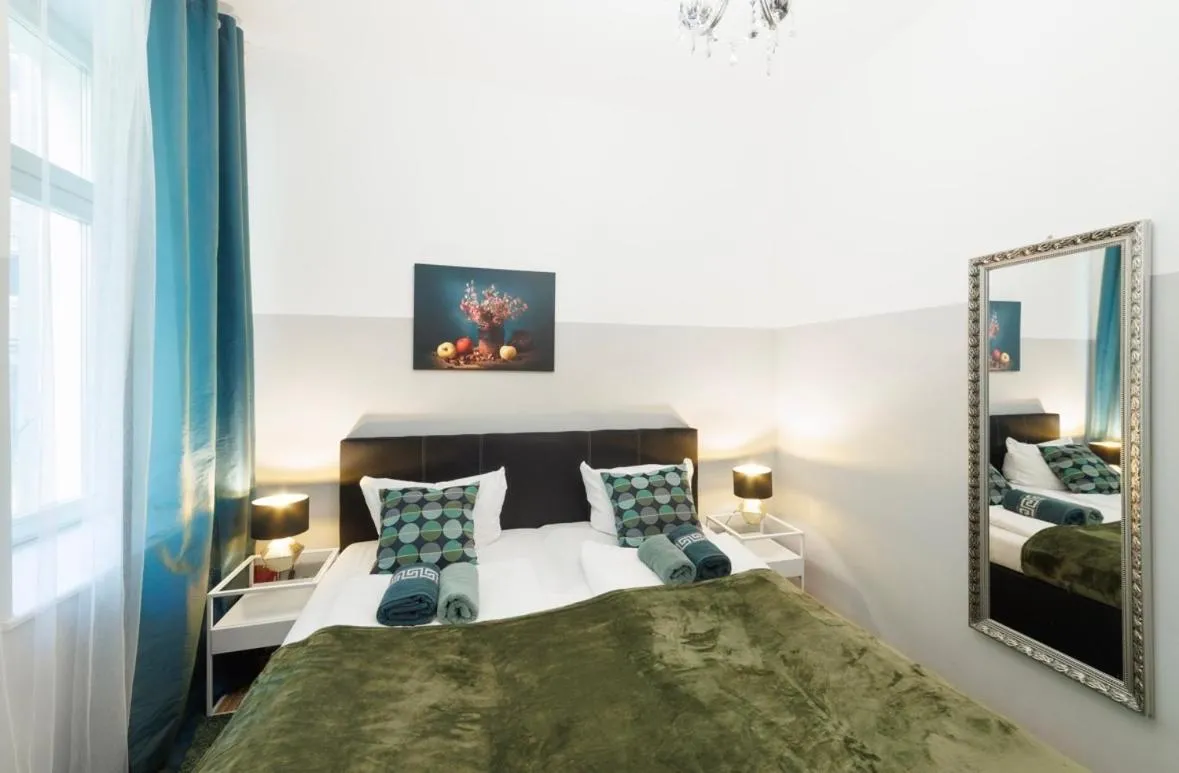 Bed in Grand Central Mitte Apartment