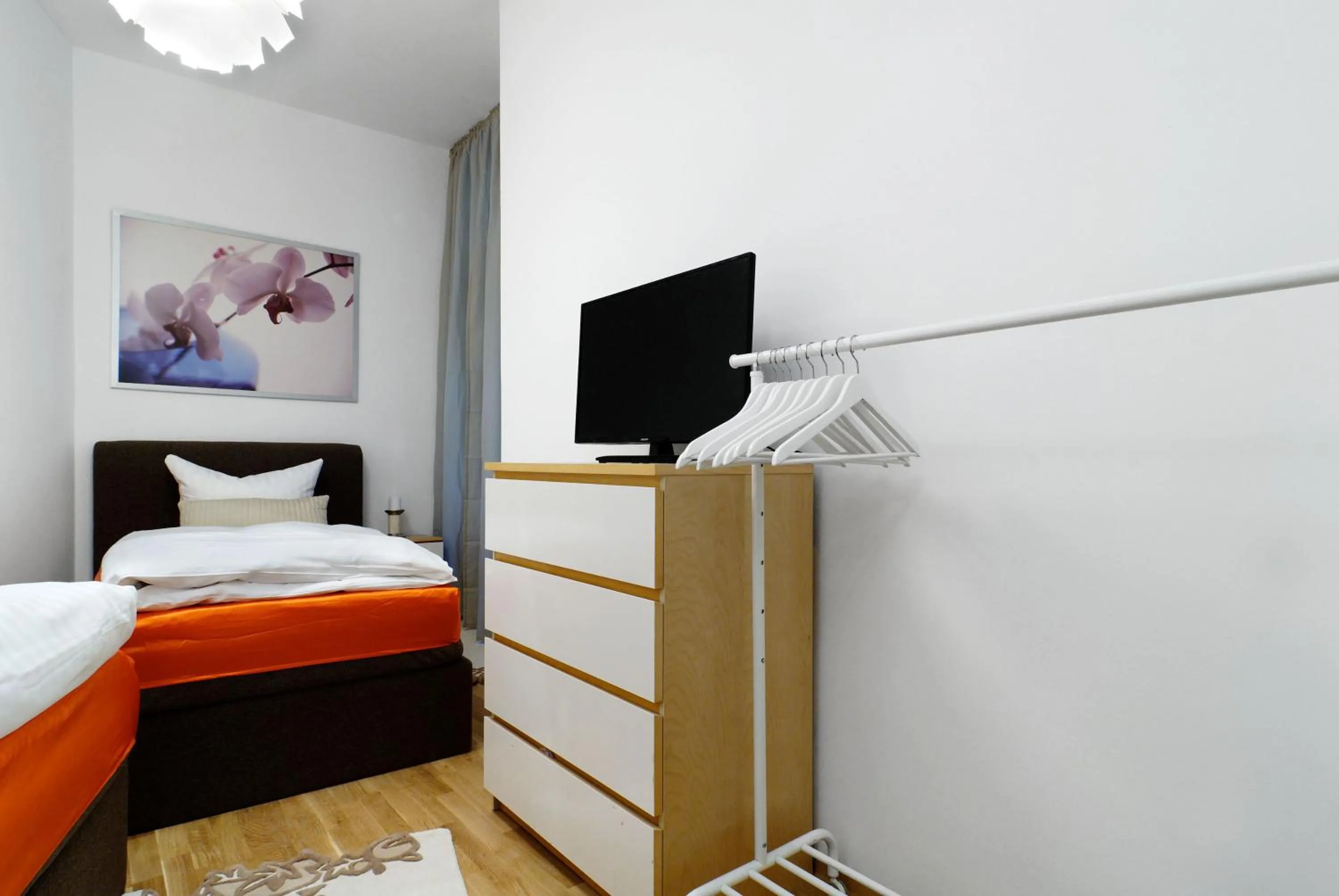 Bed in Grand Central Mitte Apartment