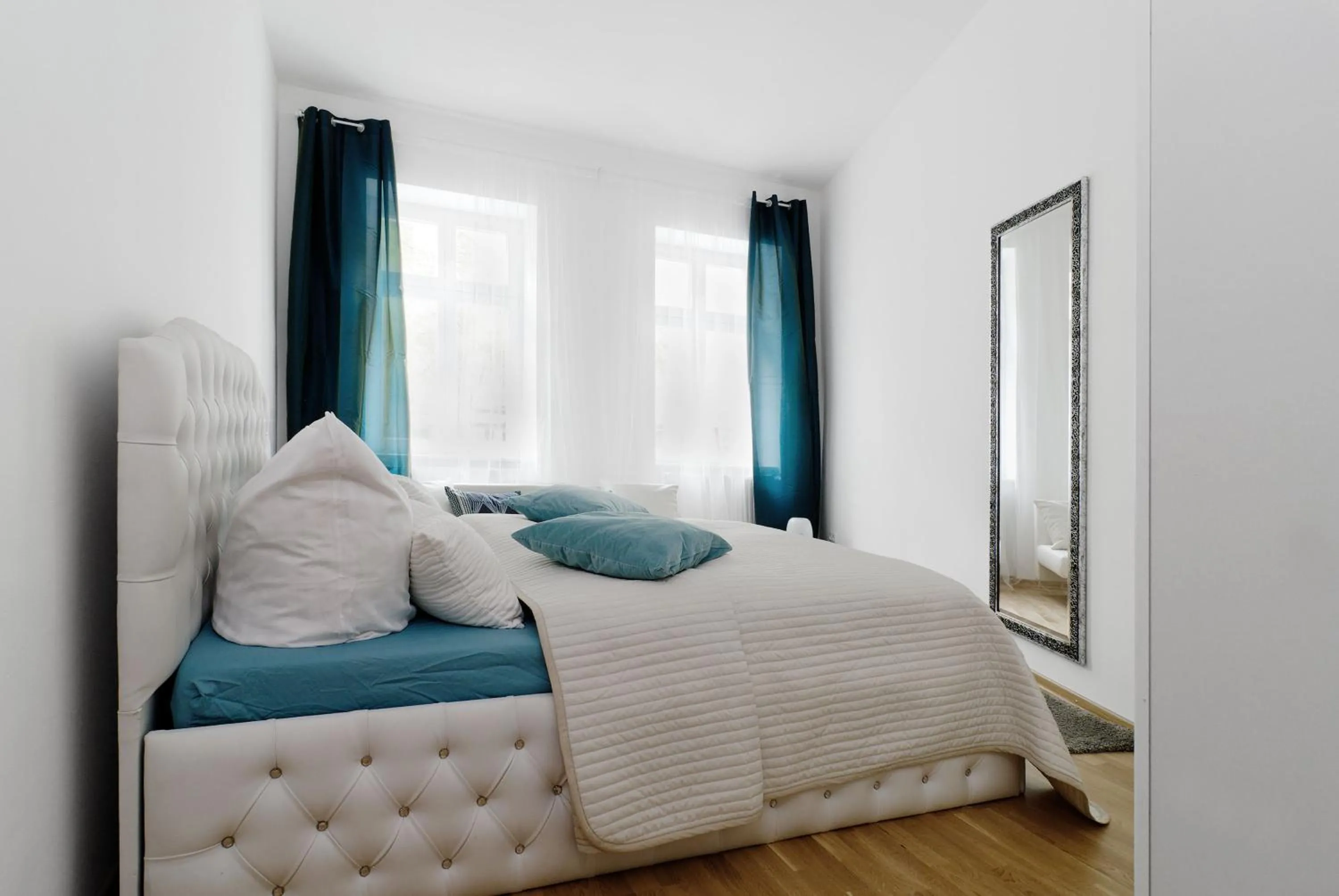 Bed in Grand Central Mitte Apartment