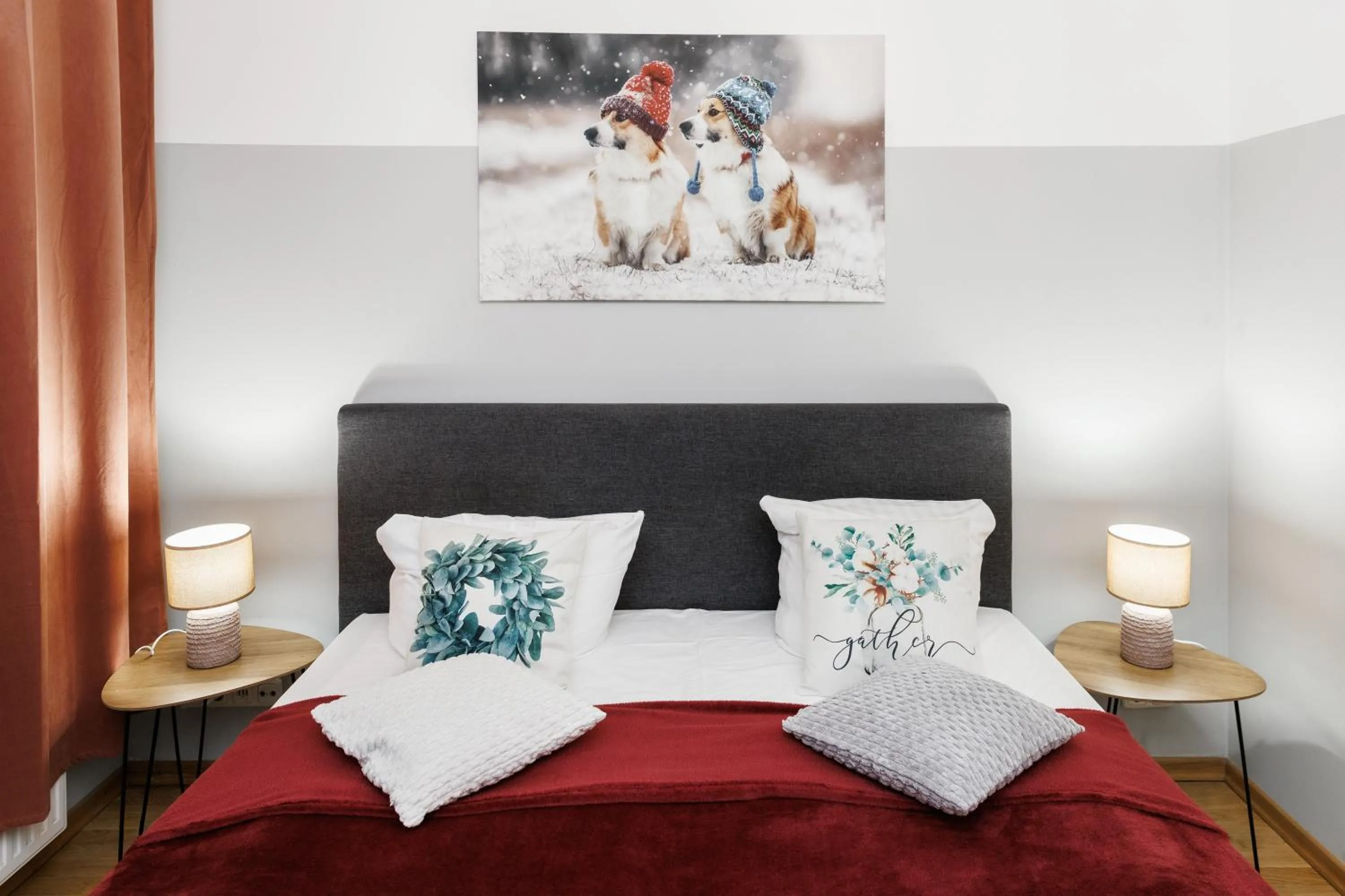 Bed in Grand Central Mitte Apartment