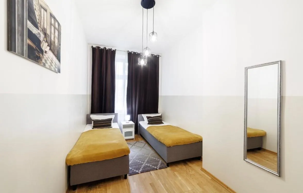 Bed in Grand Central Mitte Apartment