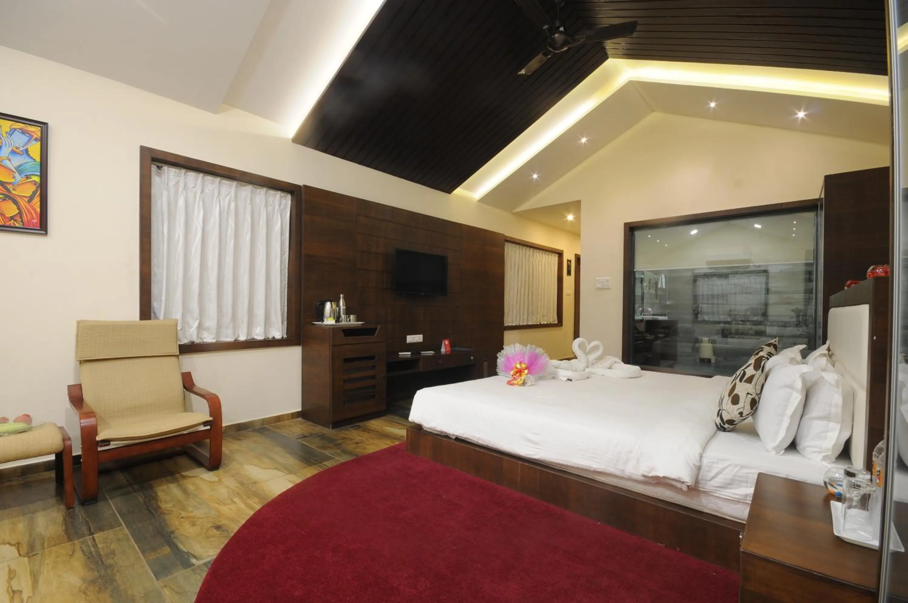 Photo of the whole room in Vishal Lords Inn Gir Forest