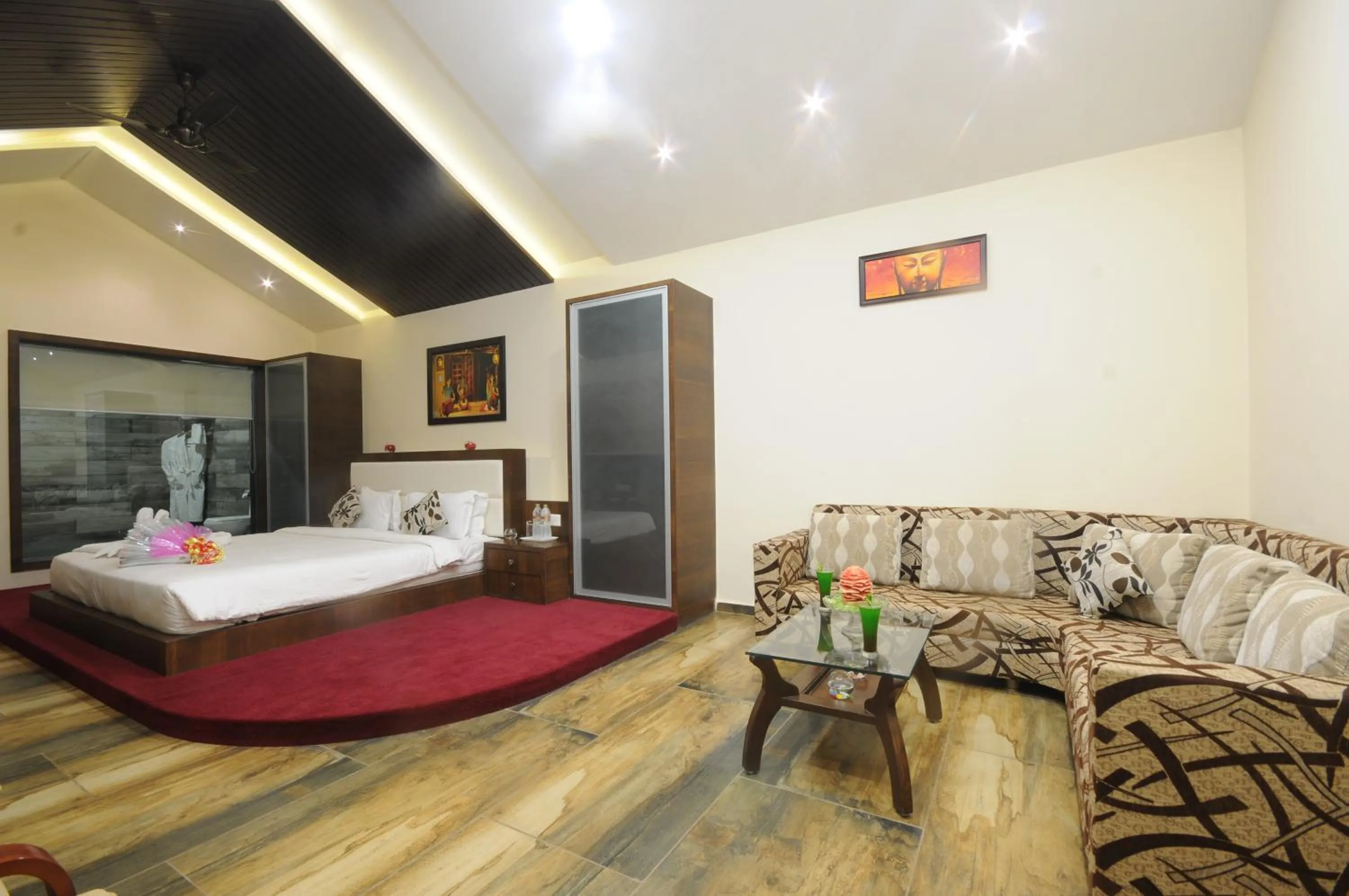 Bed in Vishal Lords Inn Gir Forest