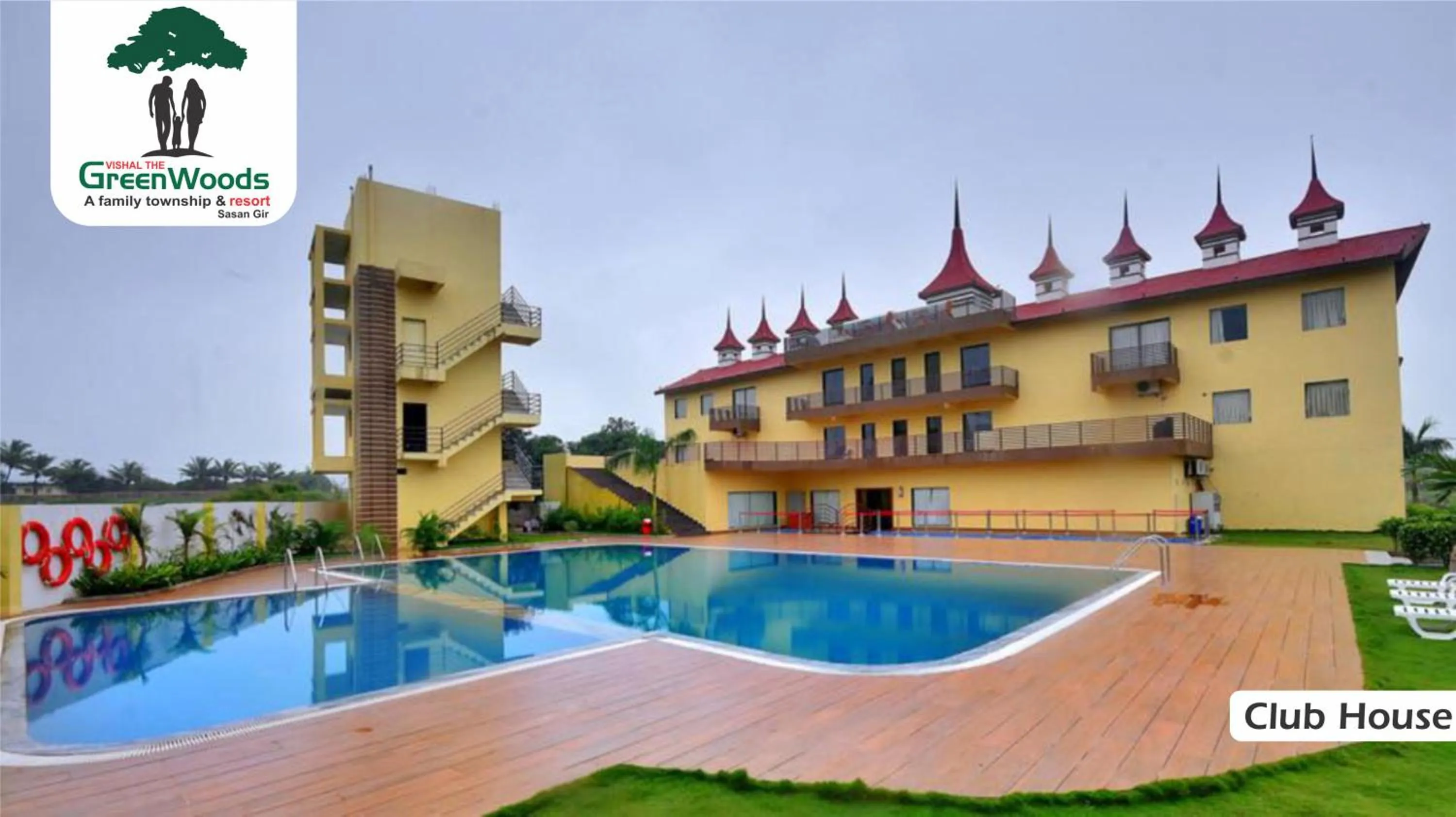 Garden in Vishal Lords Inn Gir Forest