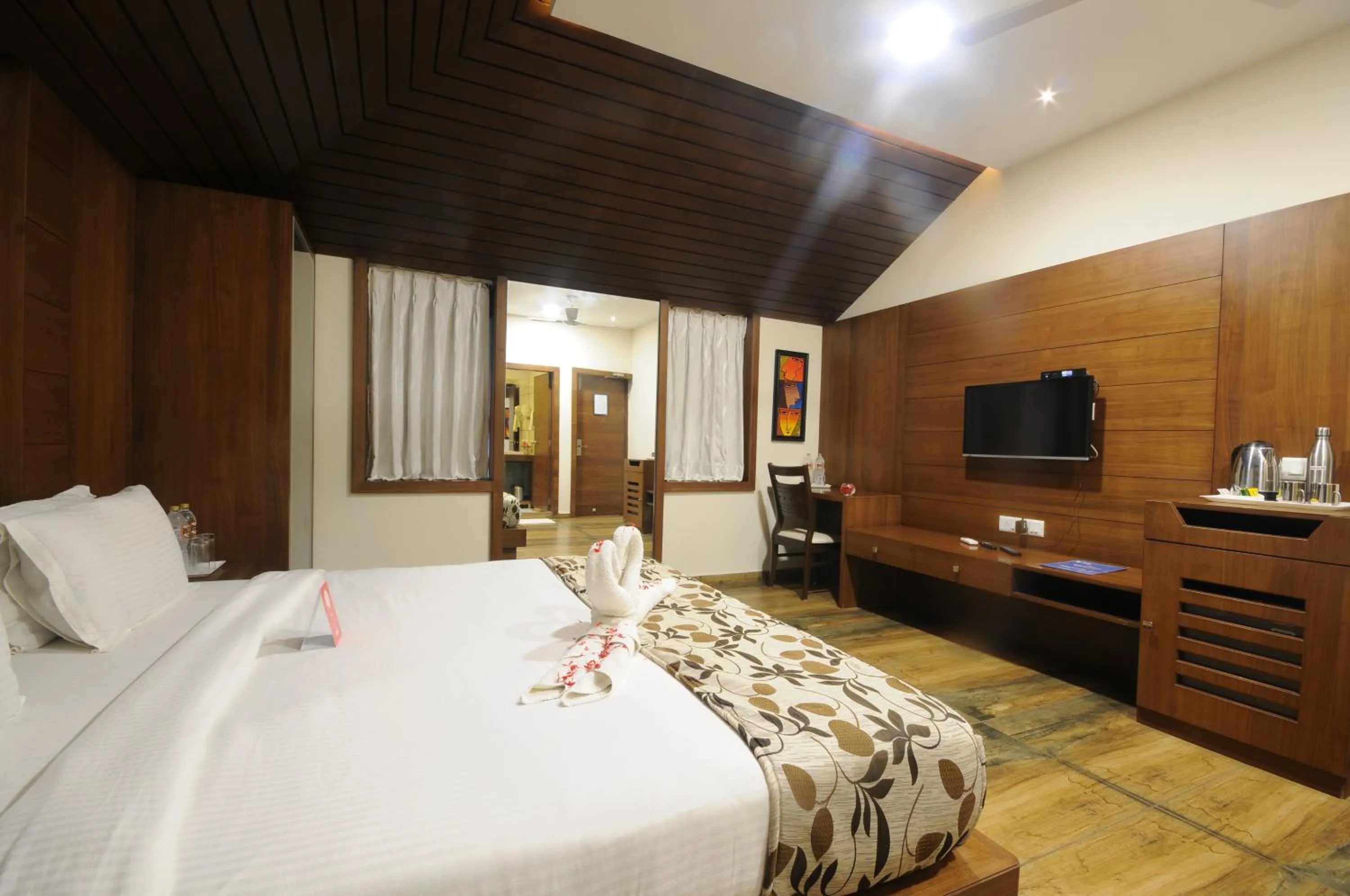 Photo of the whole room in Vishal Lords Inn Gir Forest