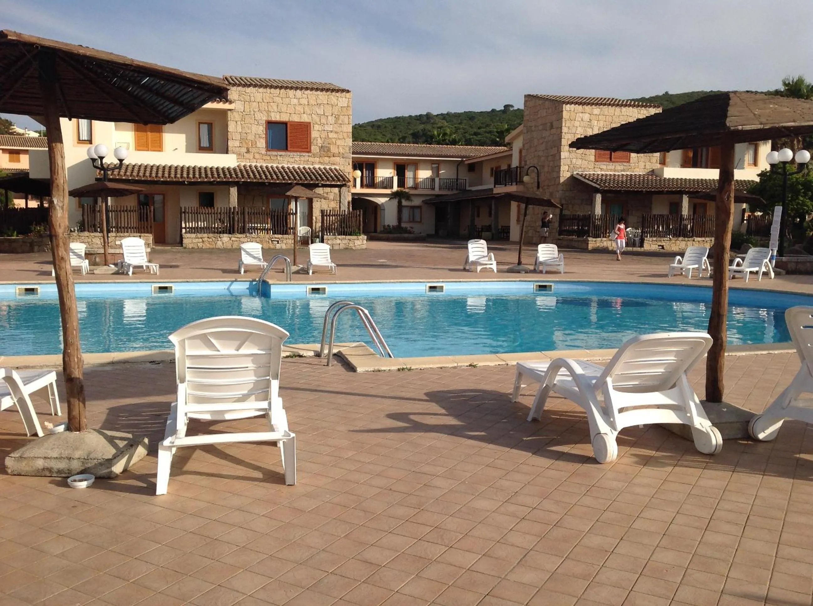 Pool view in Club Esse Residence Capo D'orso