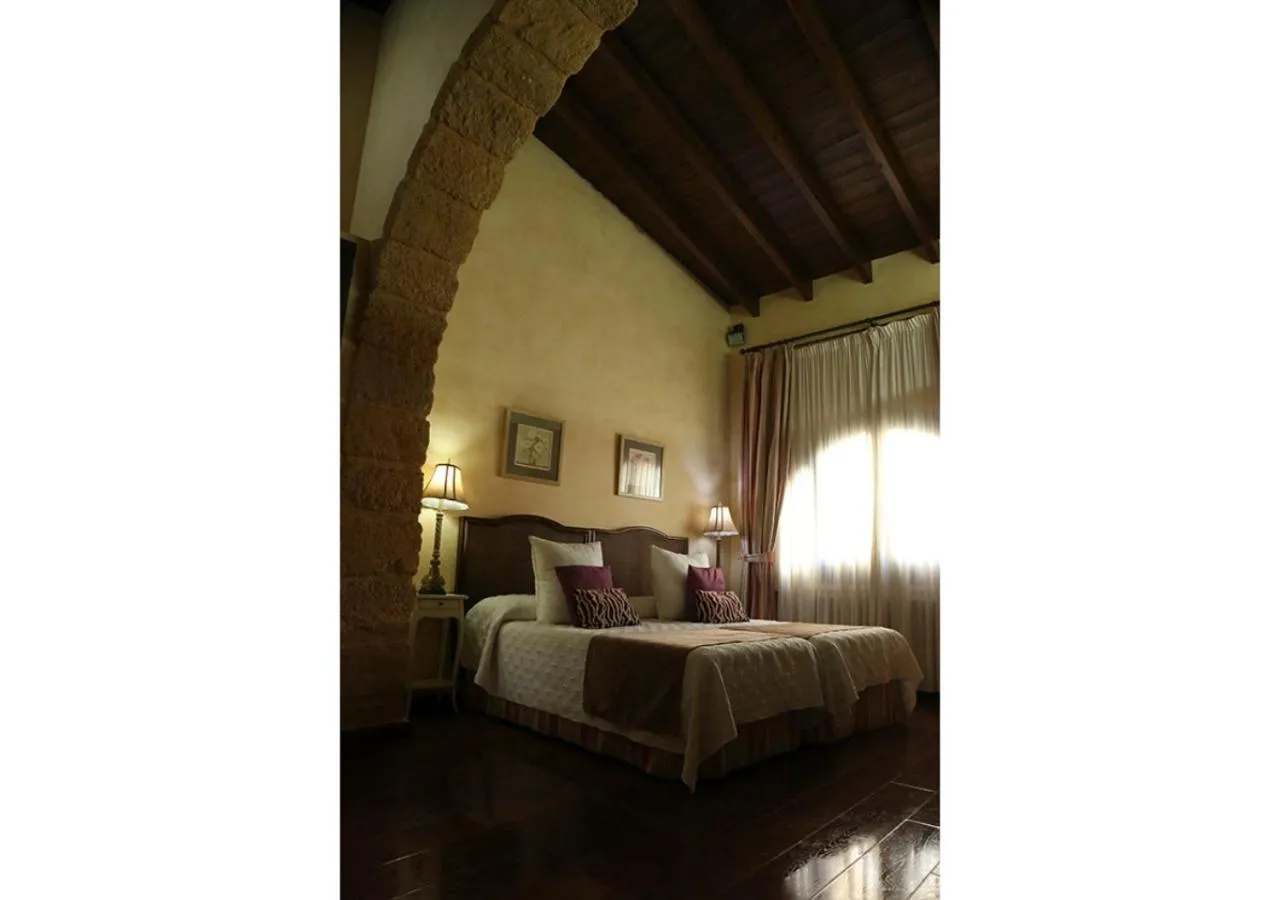 Decorative detail, Bed in La Casona de Calderón Gastronomic & Boutique Hotel