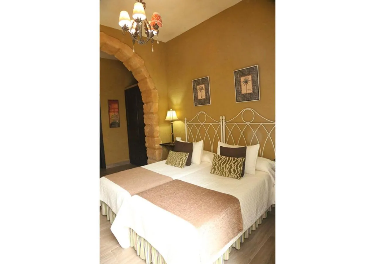 Decorative detail, Bed in La Casona de Calderón Gastronomic & Boutique Hotel