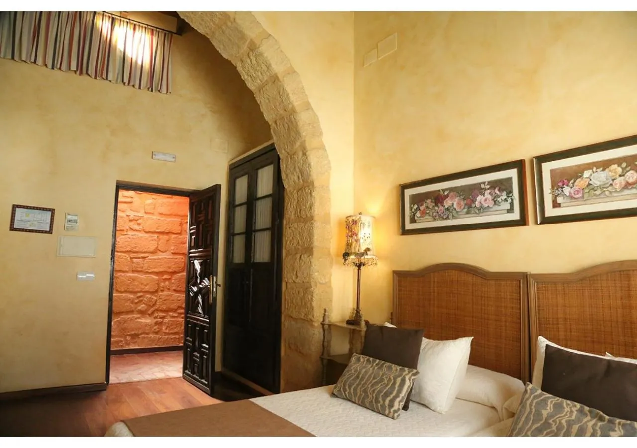 Decorative detail, Bed in La Casona de Calderón Gastronomic & Boutique Hotel