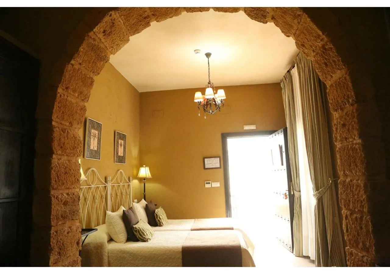 Decorative detail, Bed in La Casona de Calderón Gastronomic & Boutique Hotel