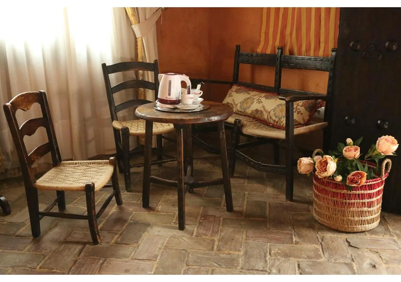 Decorative detail in La Casona de Calderón Gastronomic & Boutique Hotel