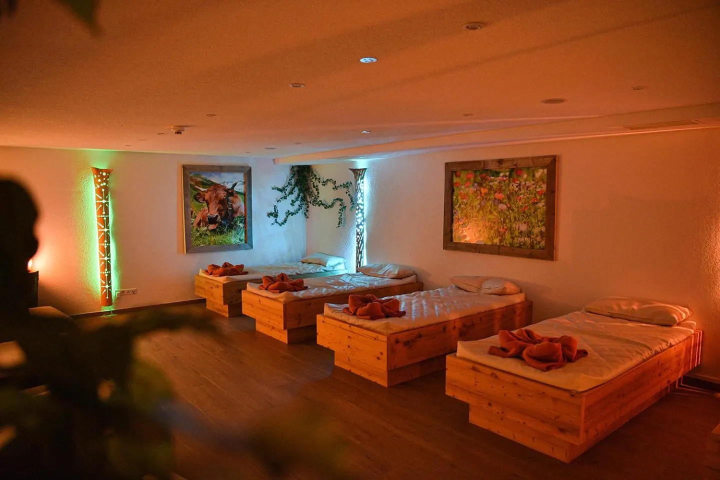 Spa and wellness centre/facilities, Bed in Burg Hotel Feldberg