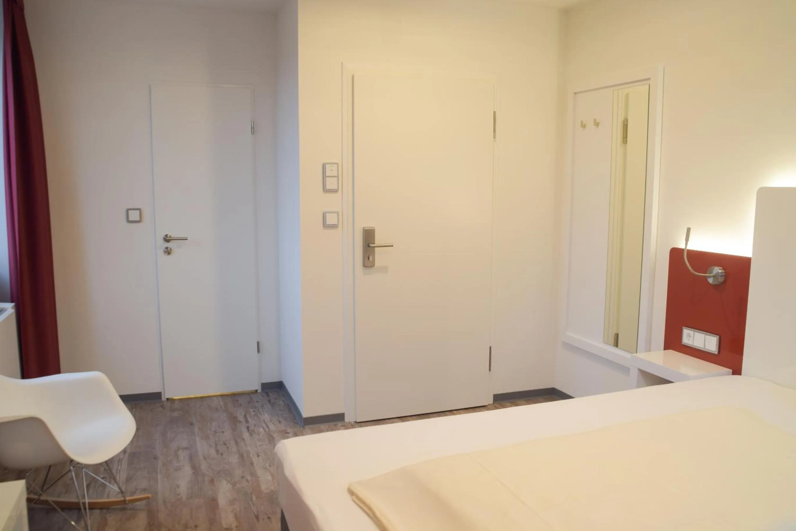 Decorative detail, Bed in Hotel Arts