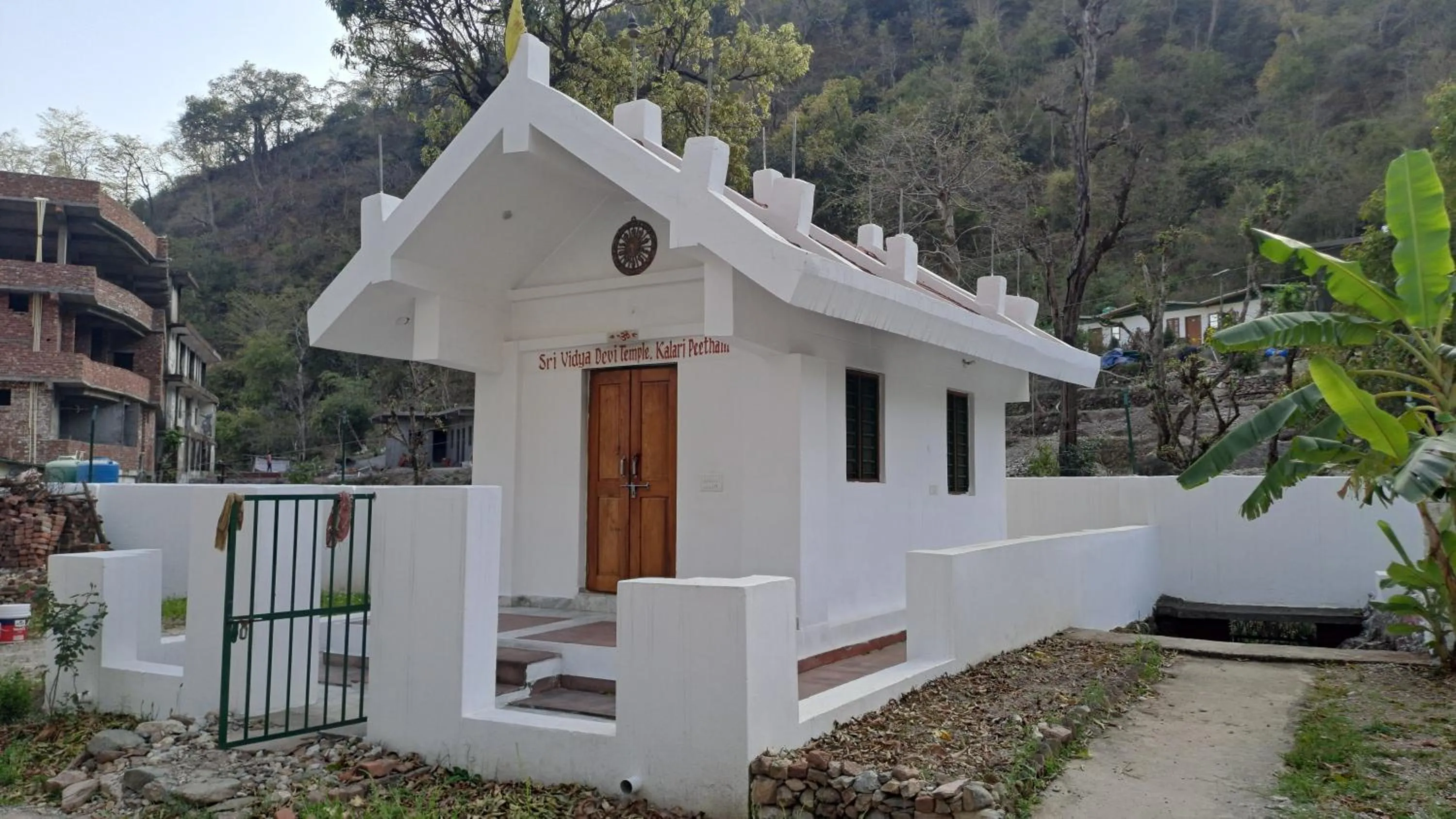 Property building in Swami Samarpan Ashram