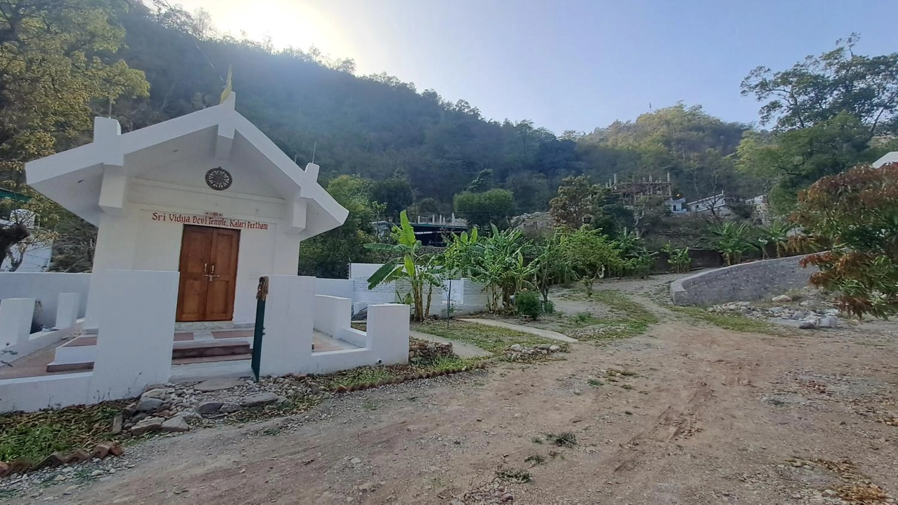 Property building in Swami Samarpan Ashram