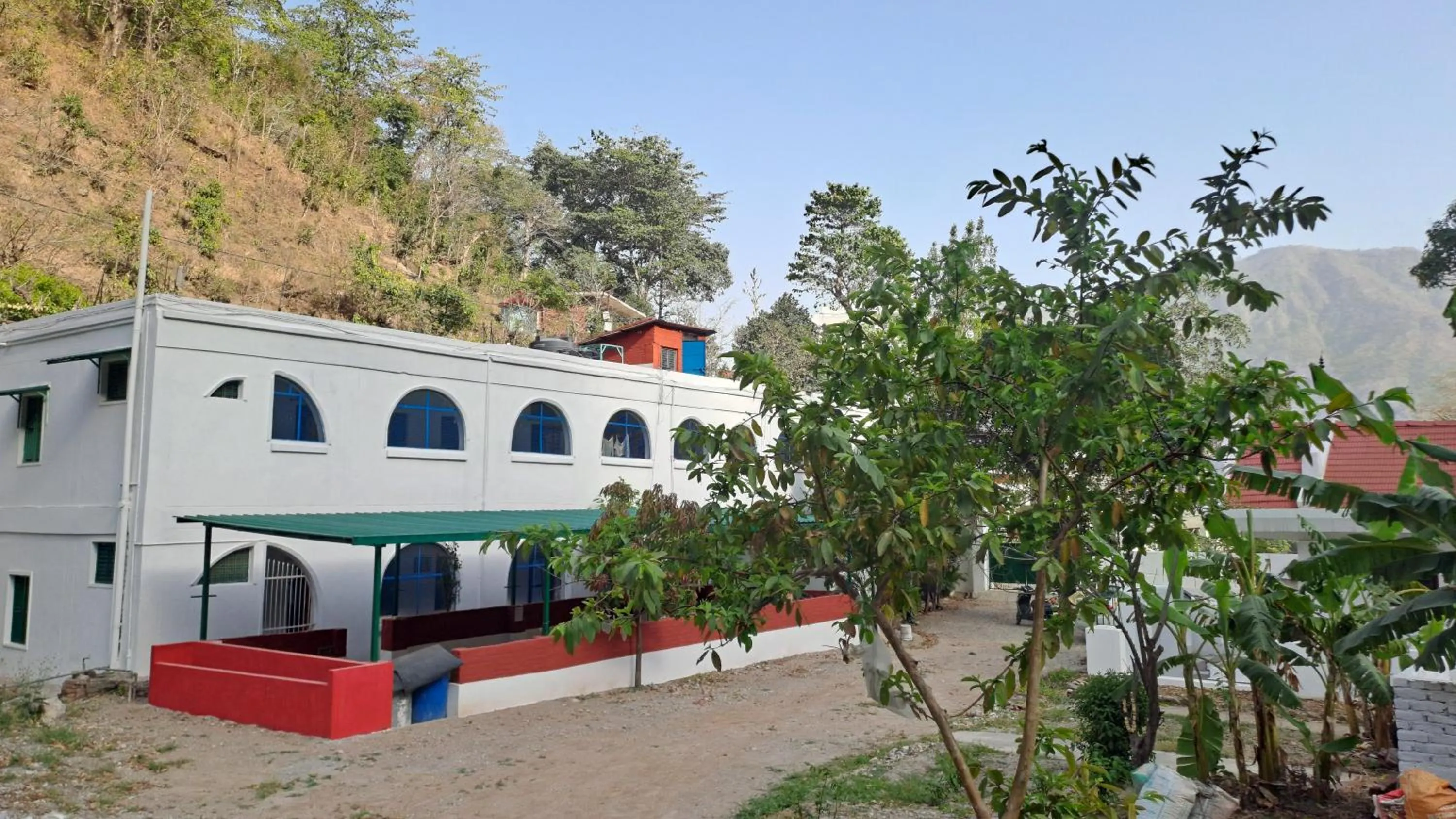 Property building in Swami Samarpan Ashram