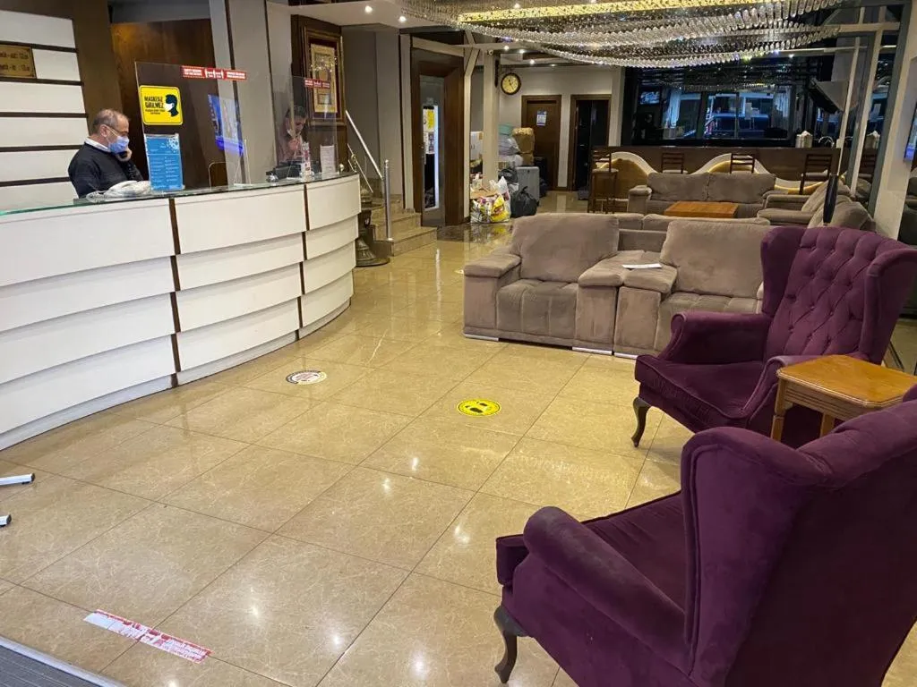 Lobby or reception in Prens Hotel