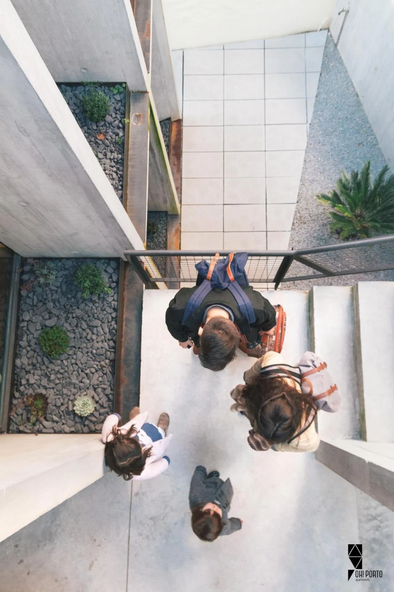 group of guests in Oh! Porto Apartments