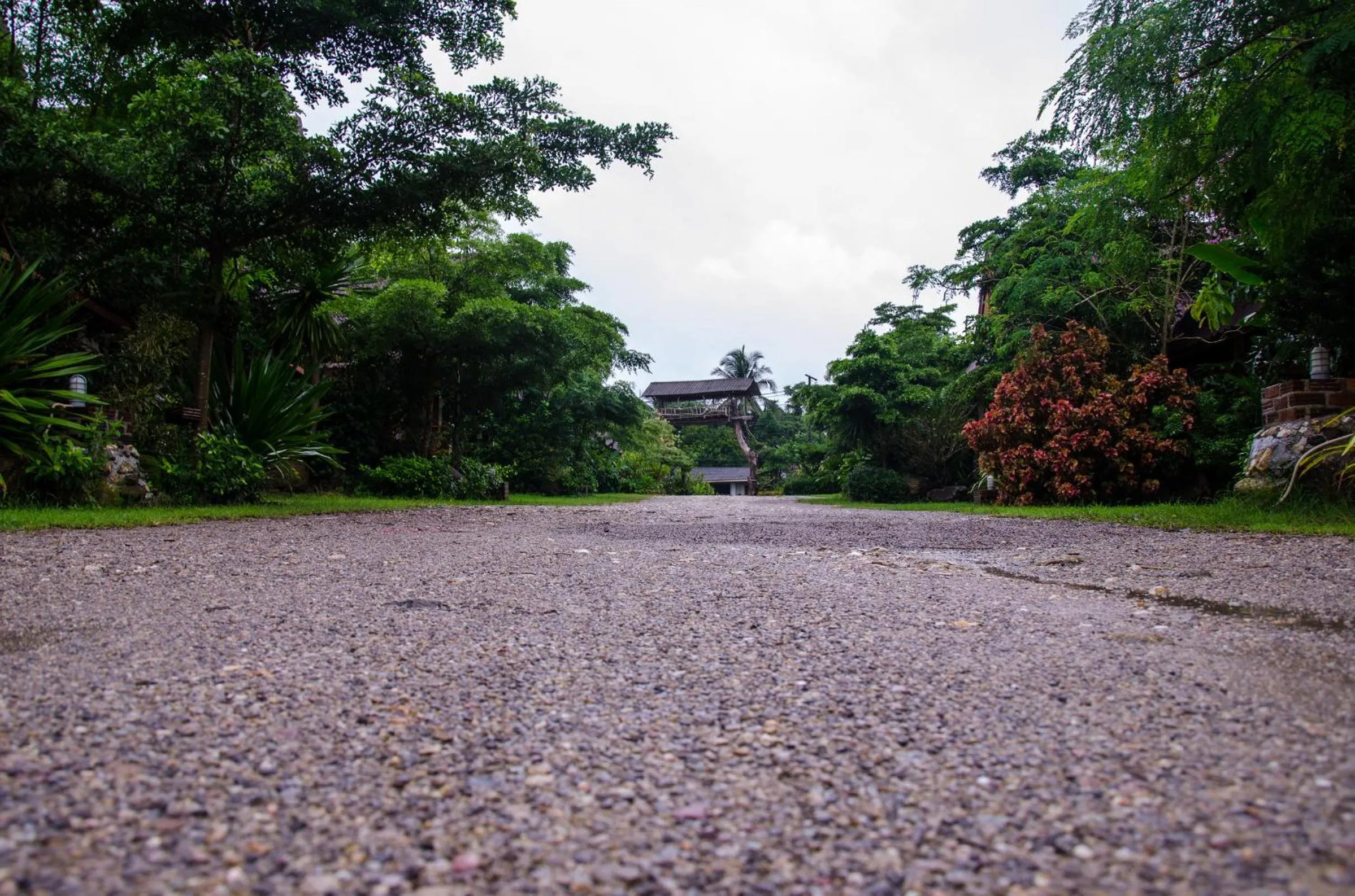 Garden view in Daranee Resort