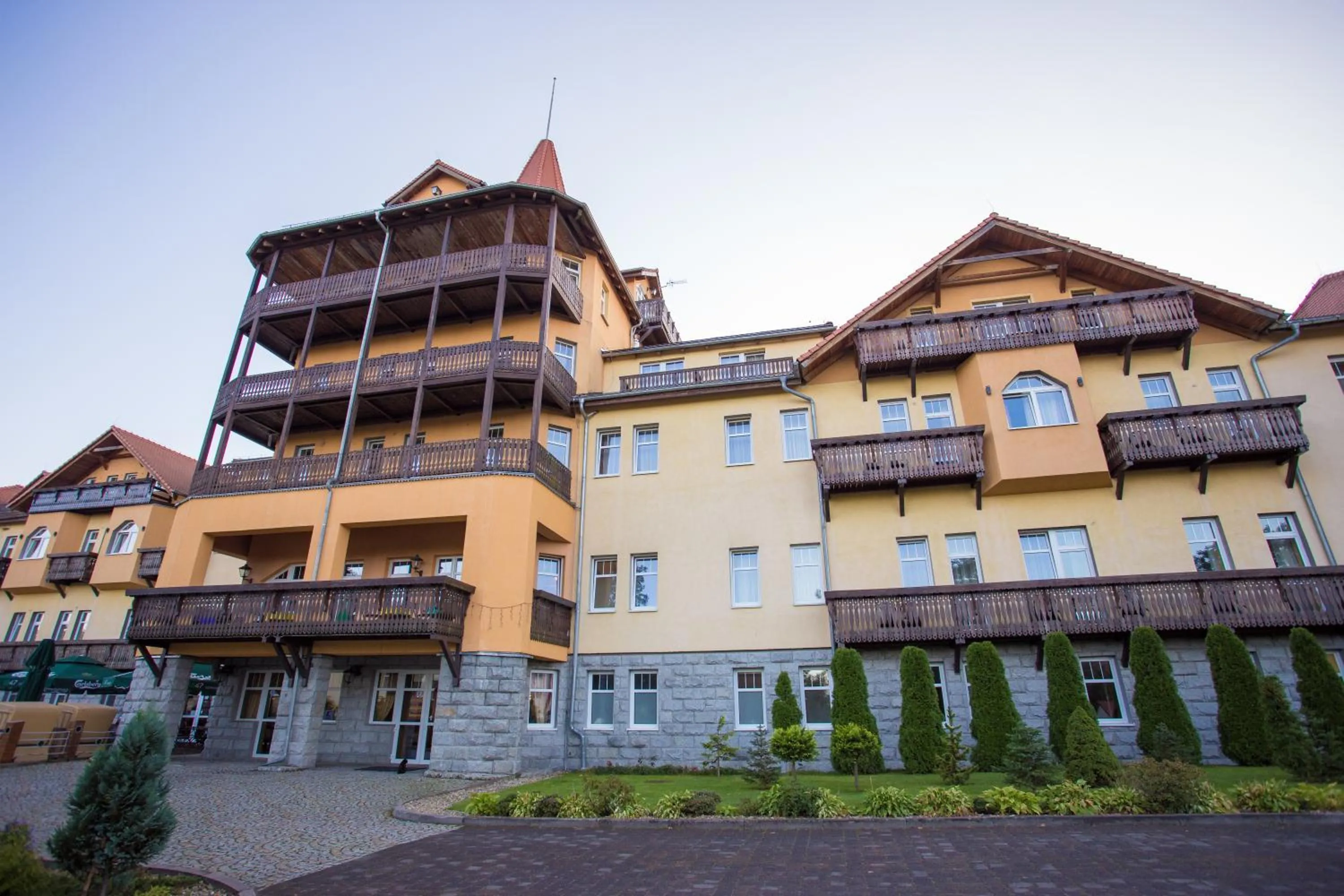 Facade/entrance in St Lukas Medical & SPA