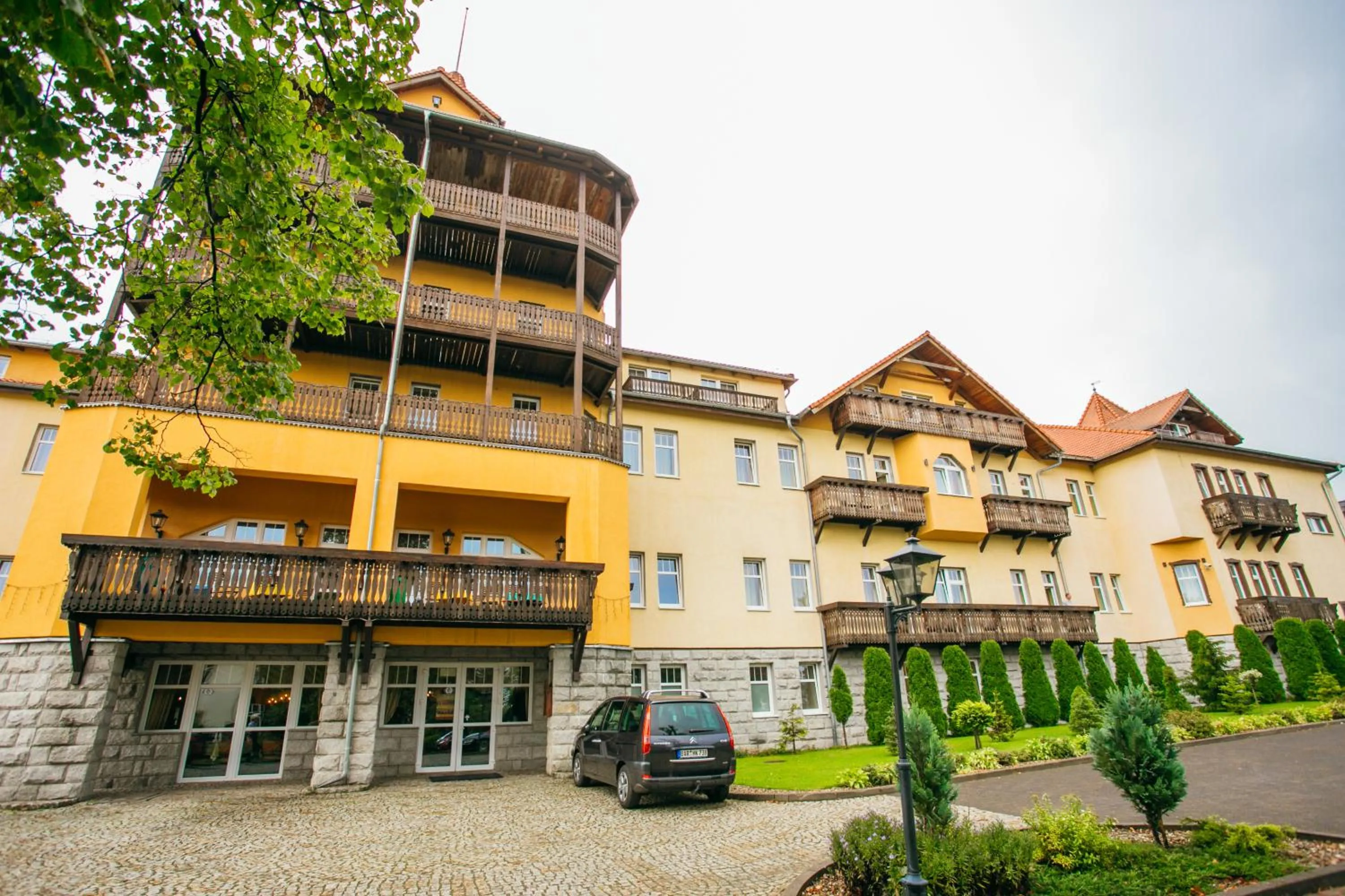 Facade/entrance in St Lukas Medical & SPA
