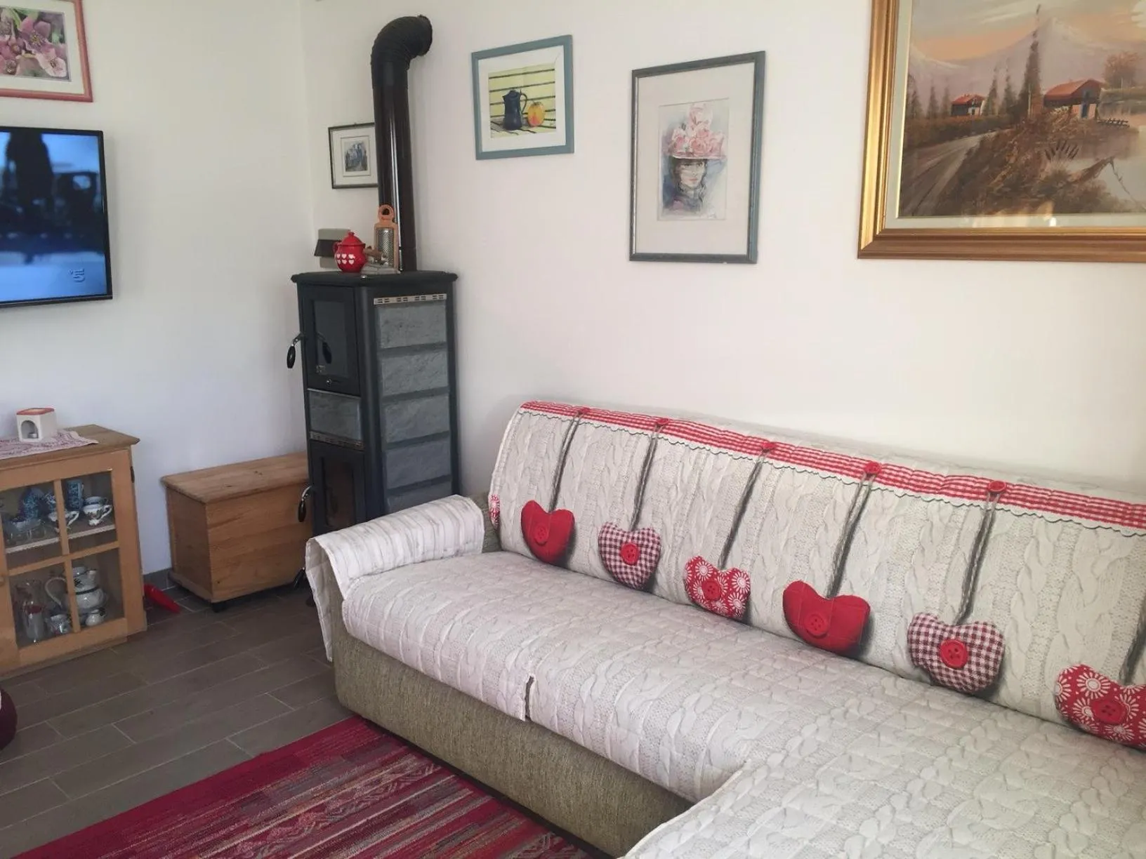 Seating area in Almida