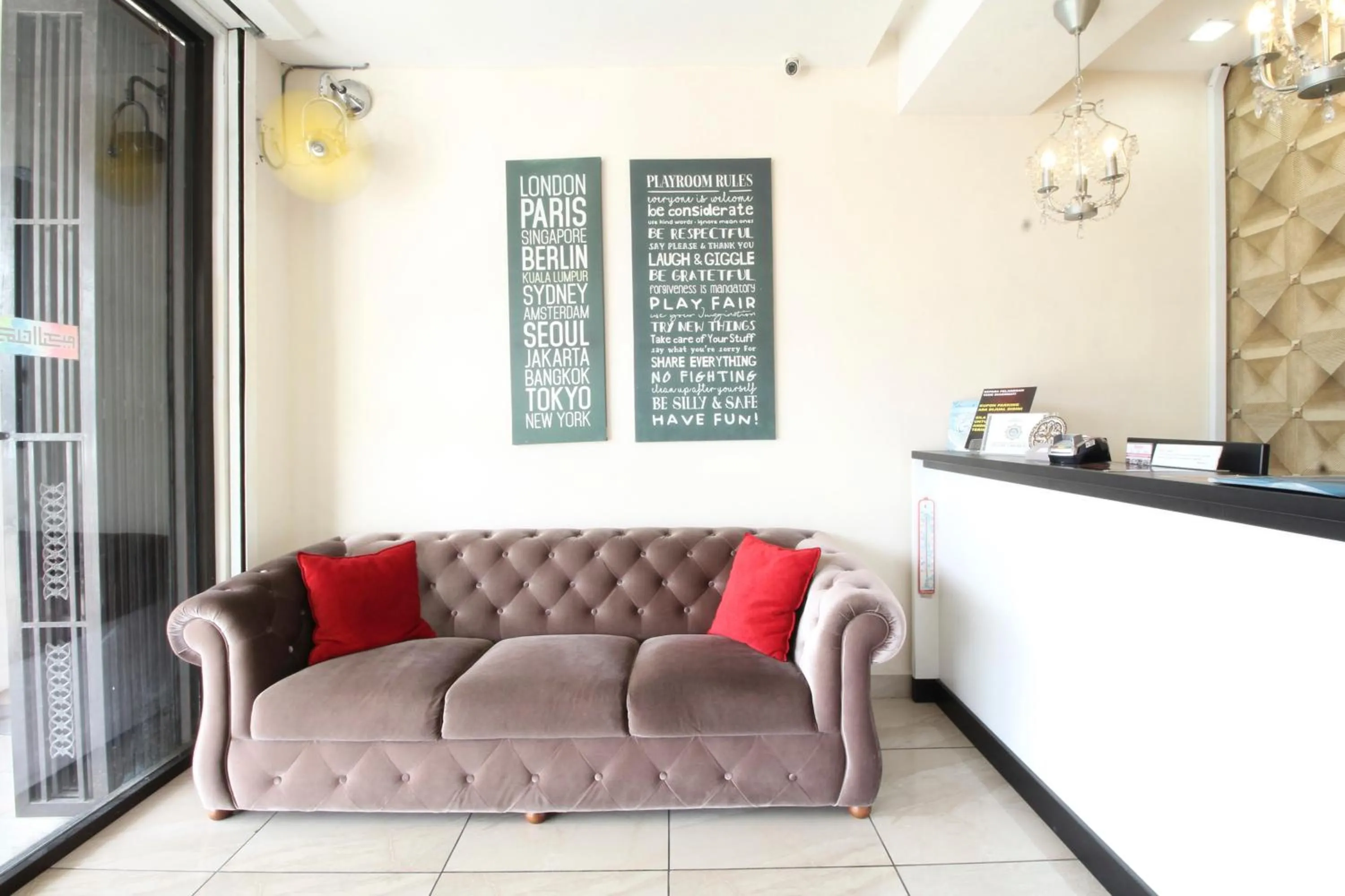 Lobby or reception in Mimilala Hotel @ i-City, Shah Alam