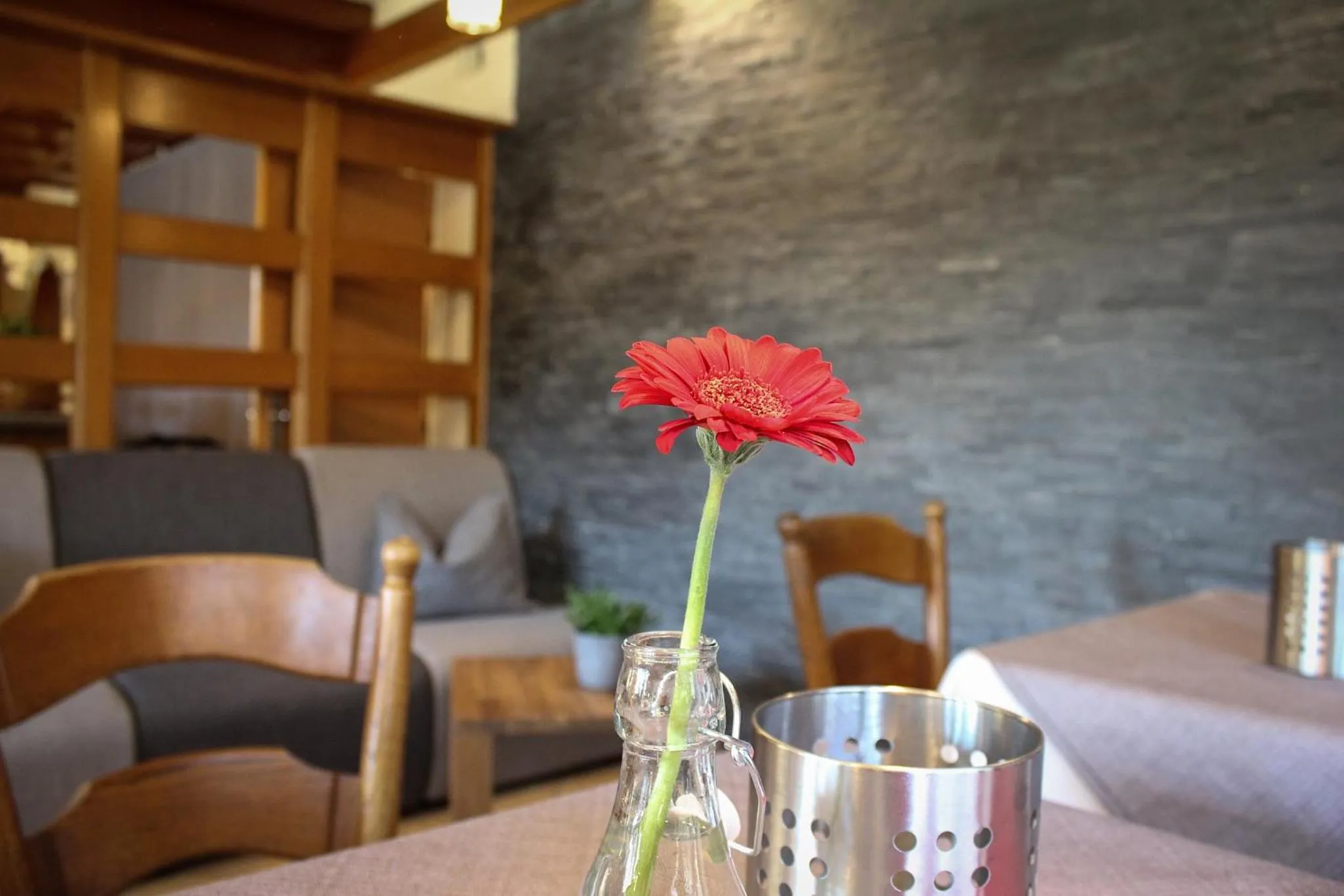 Decorative detail in Hotel Rosenhof Garni