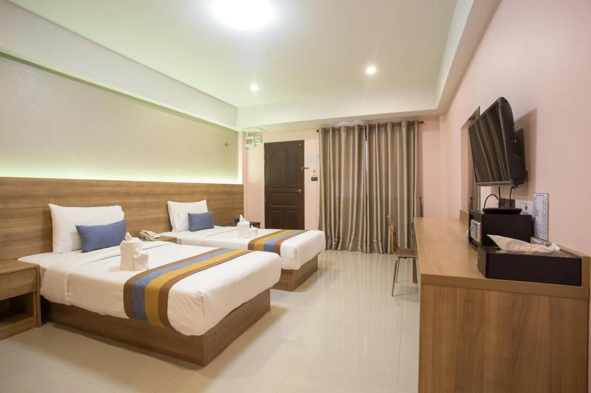 Bed in Unity Hotel