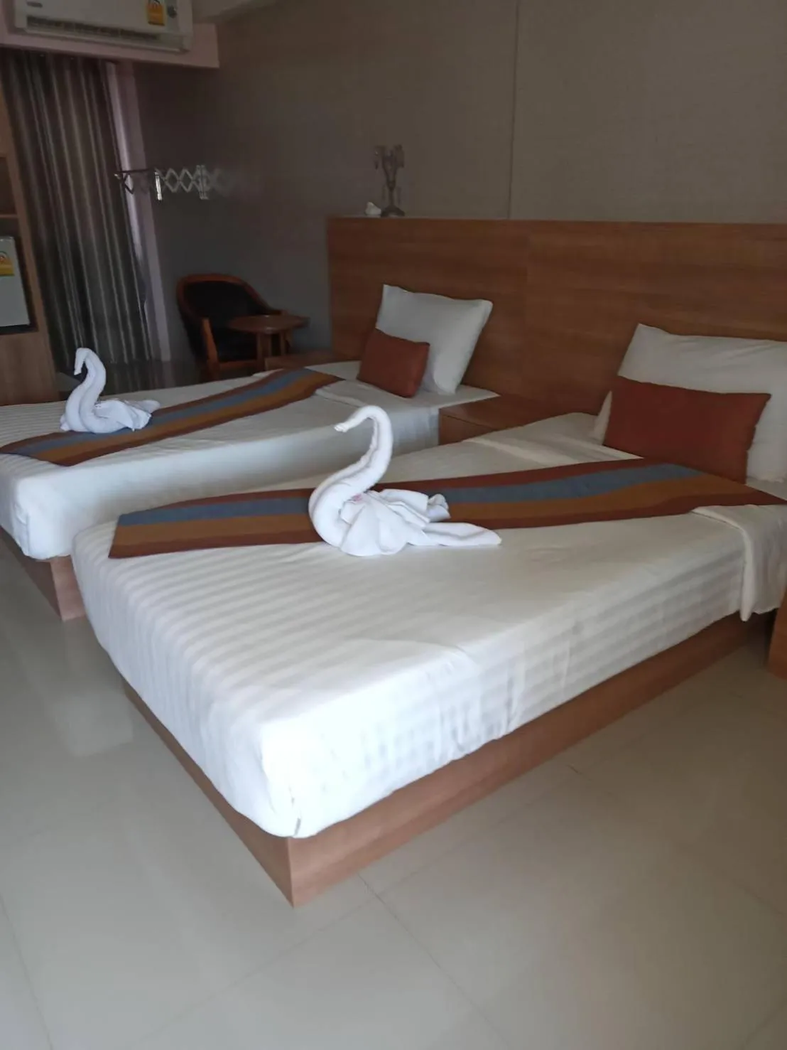 Bed in Unity Hotel