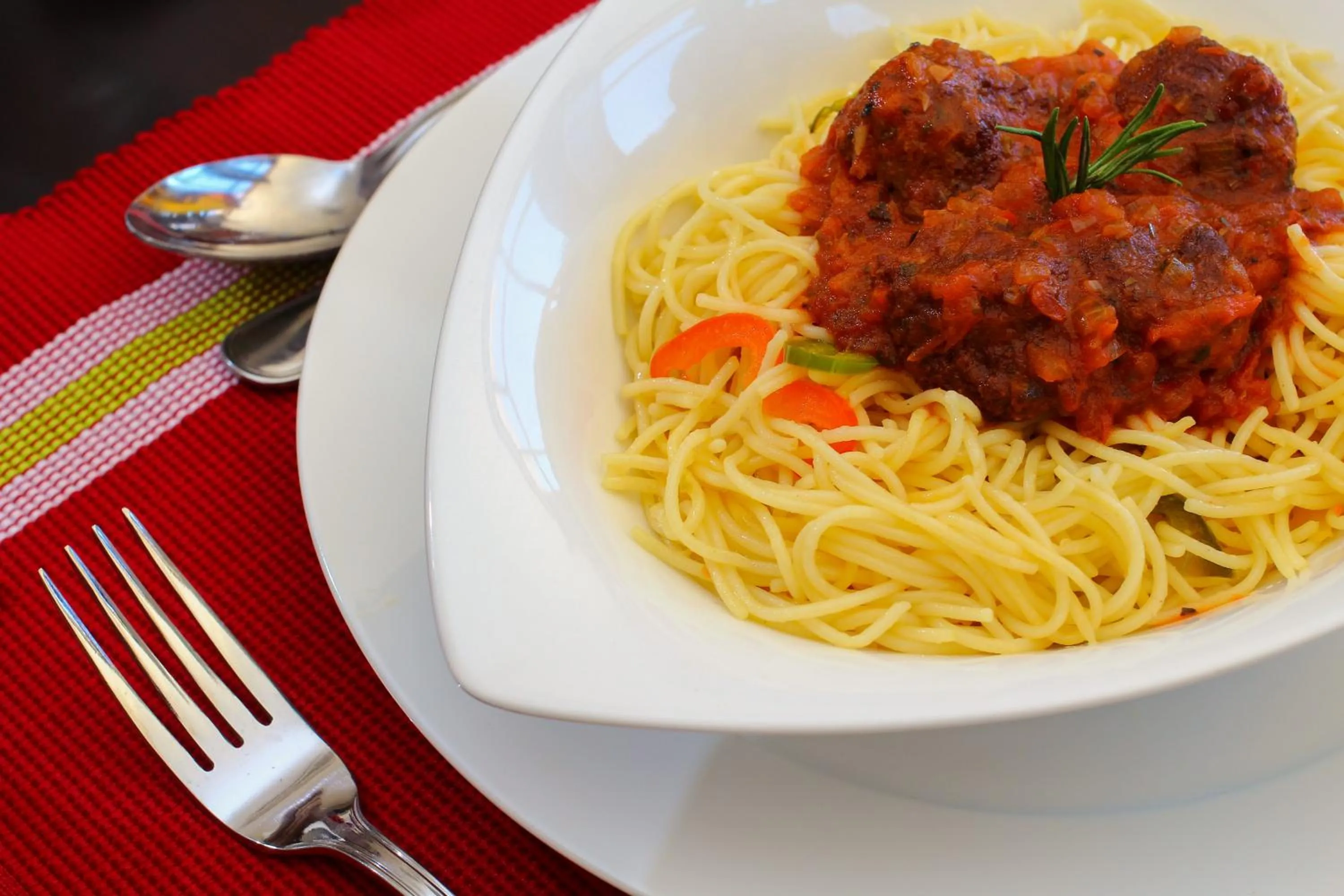 Food close-up in Vittoria Suites