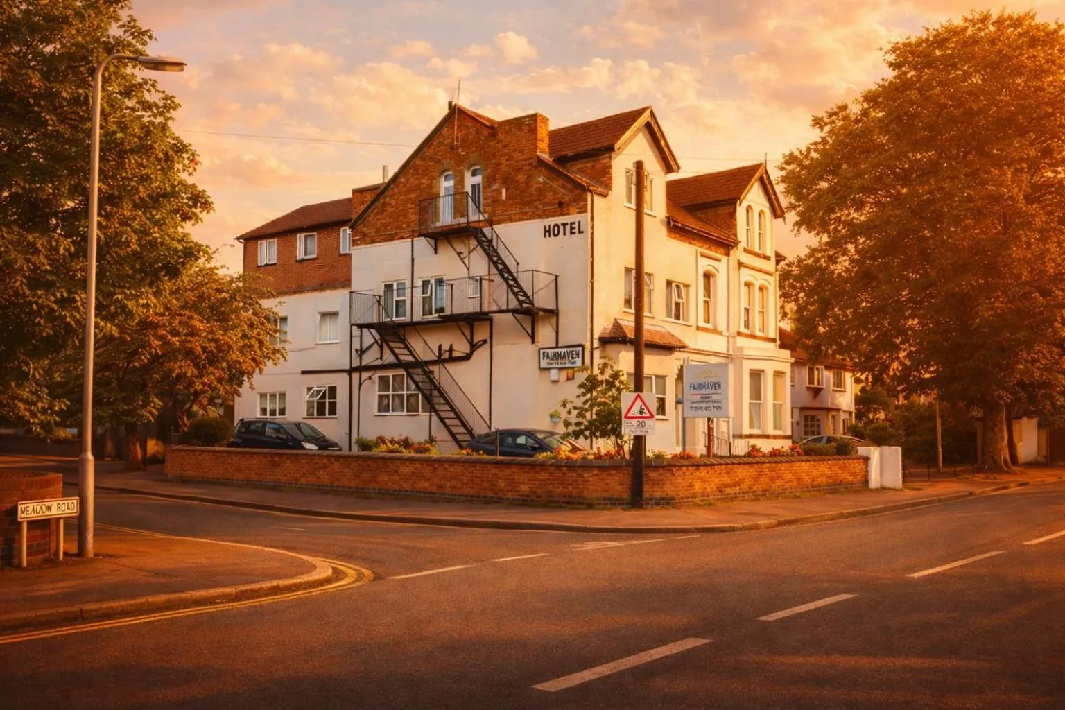 Property building in The Fairhaven Hotel