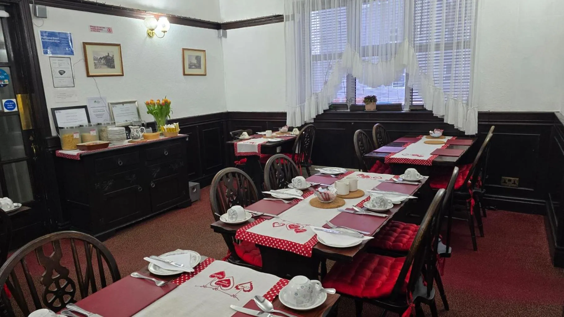 Breakfast in The Fairhaven Hotel