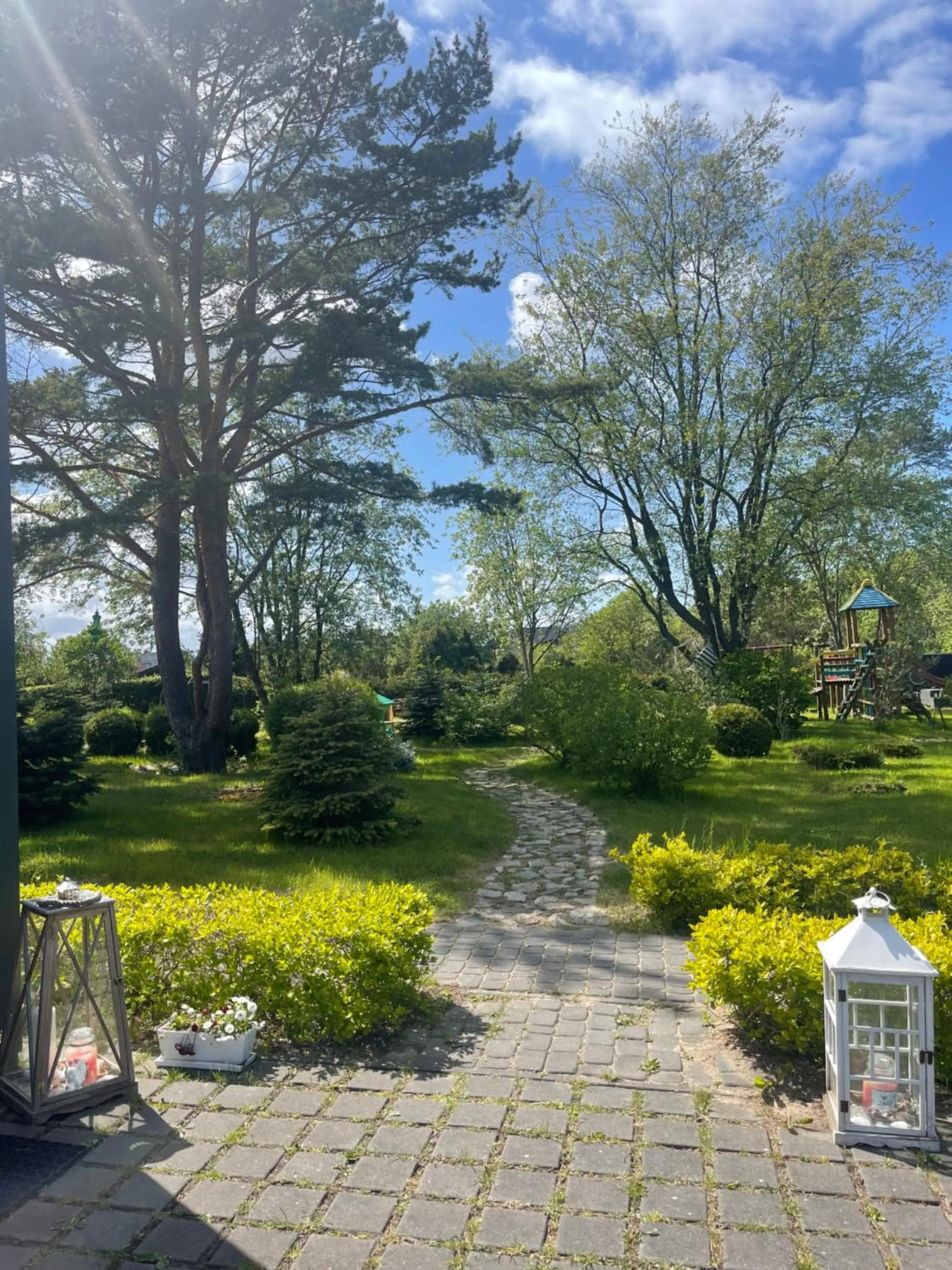 Garden in Domki Jasna Polana