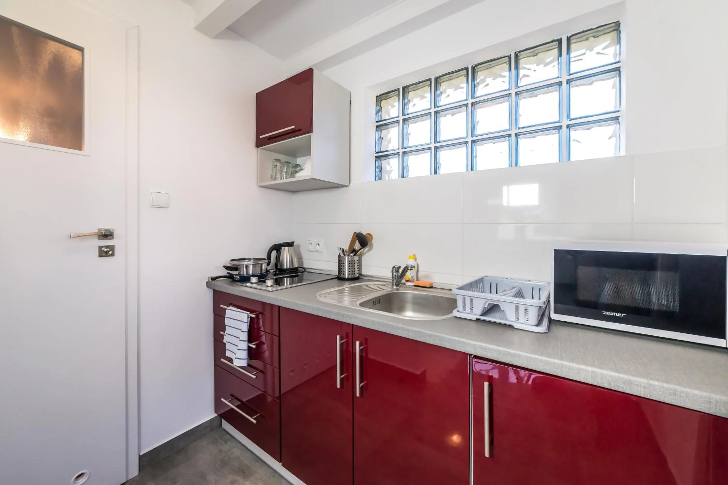 Kitchen or kitchenette in Domki Jasna Polana