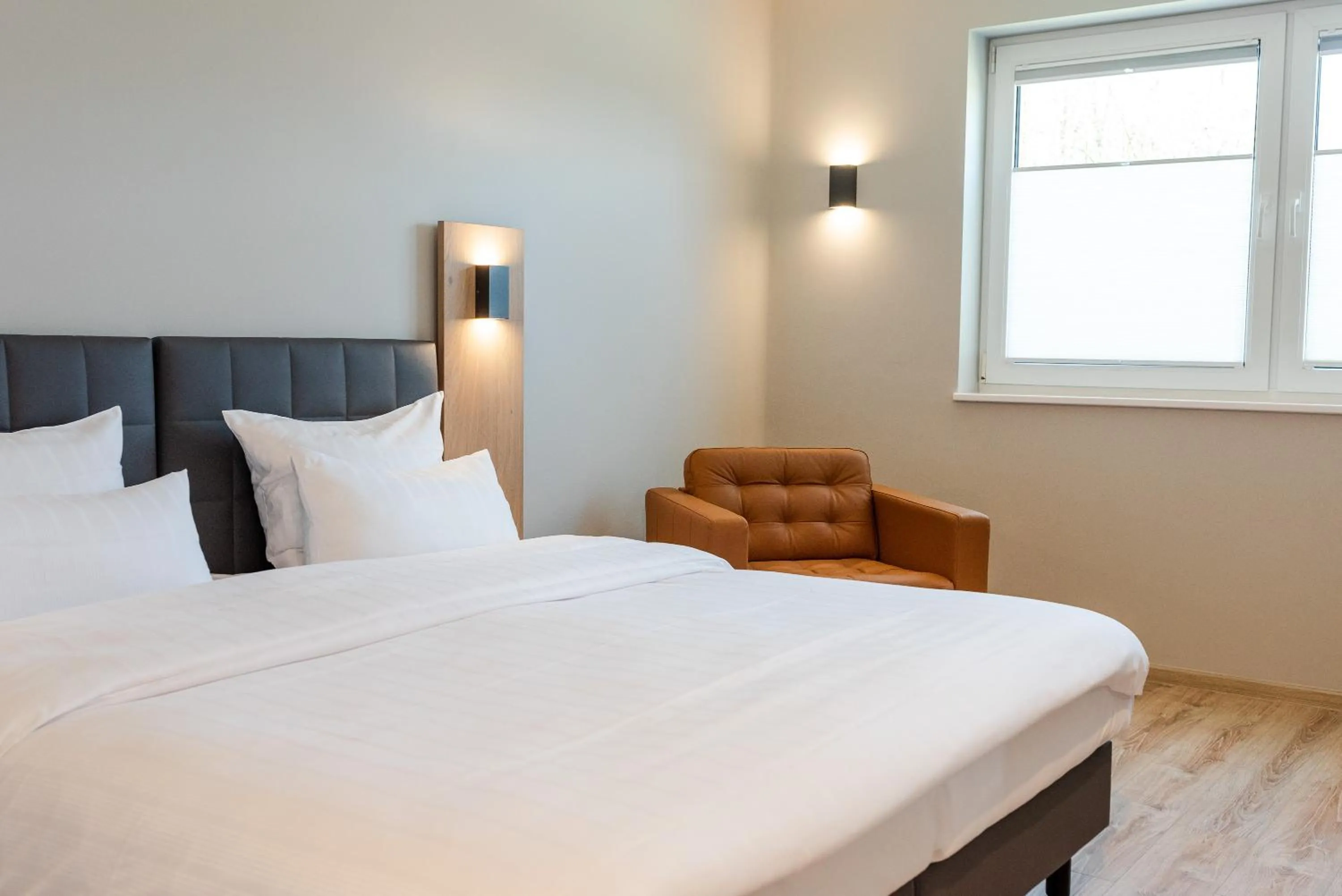 Bed in Hotel Circle Inn