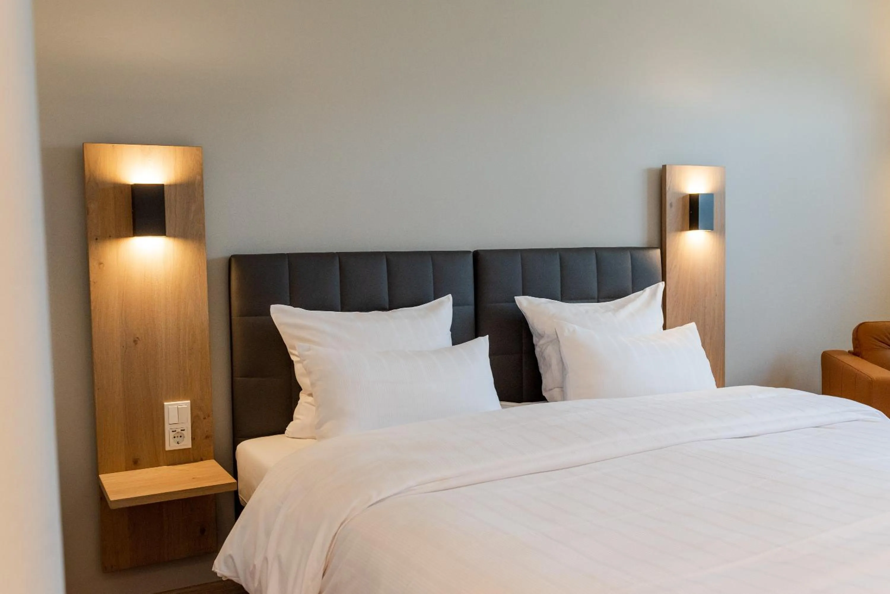 Bed in Hotel Circle Inn