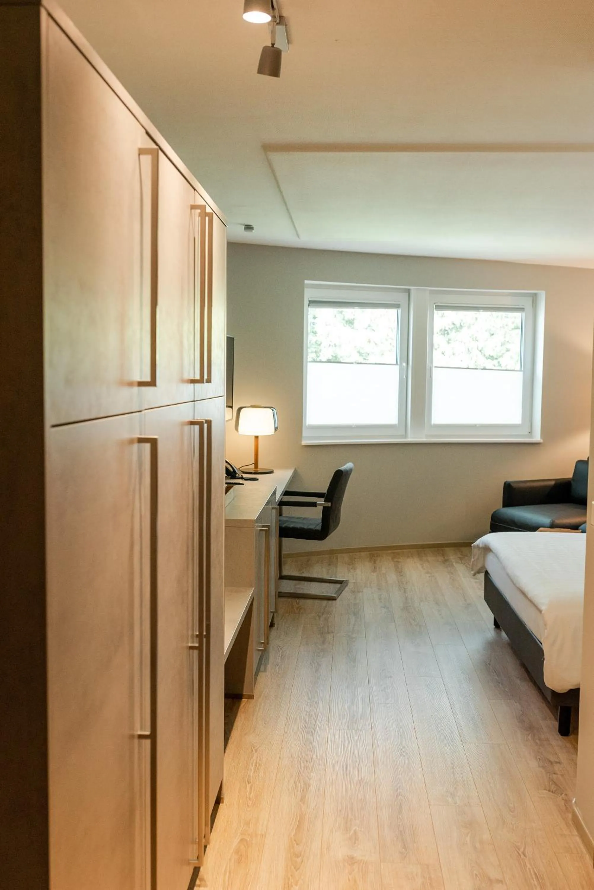 Bed in Hotel Circle Inn