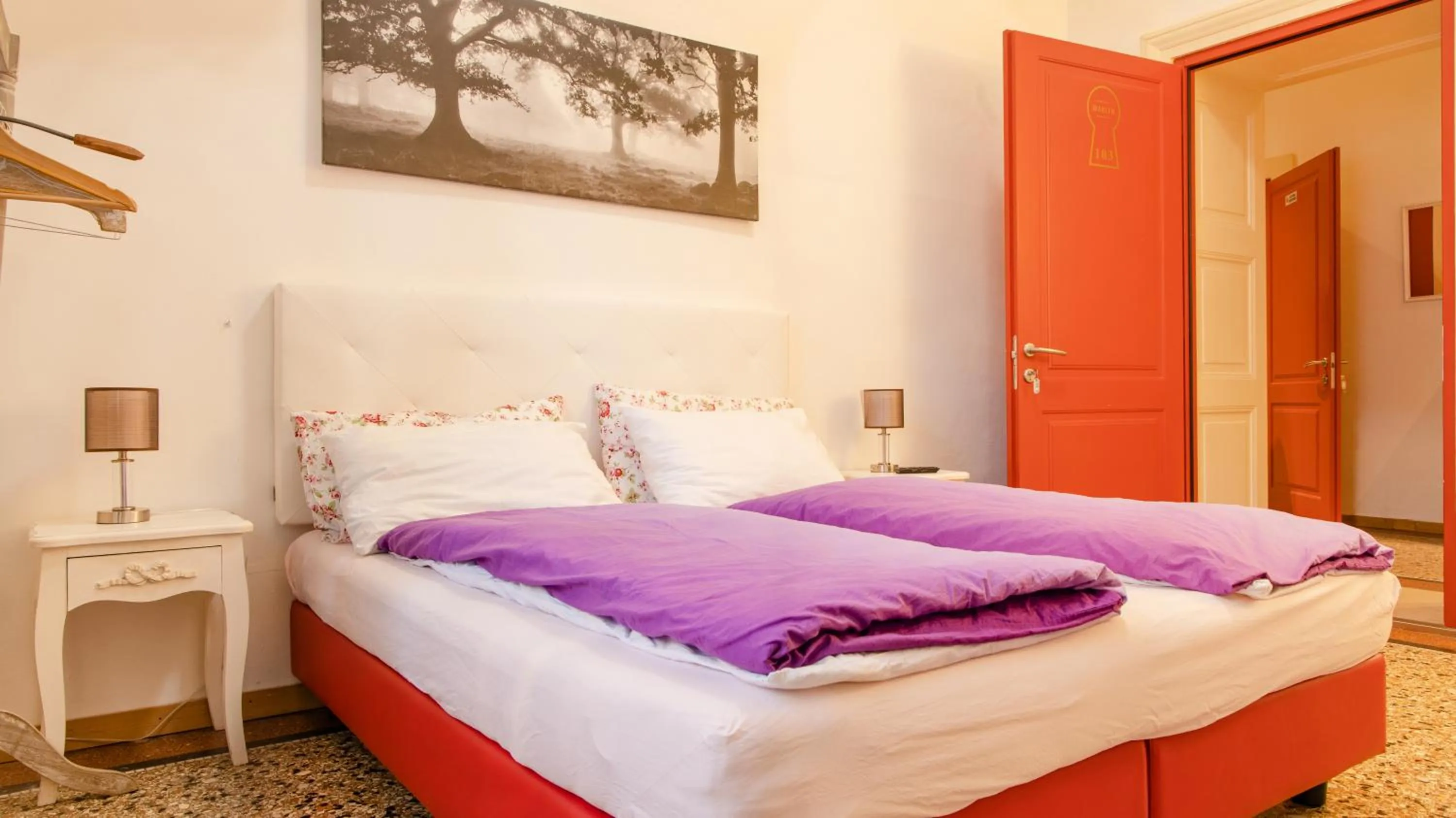 Bedroom, Bed in Bolzano Rooms