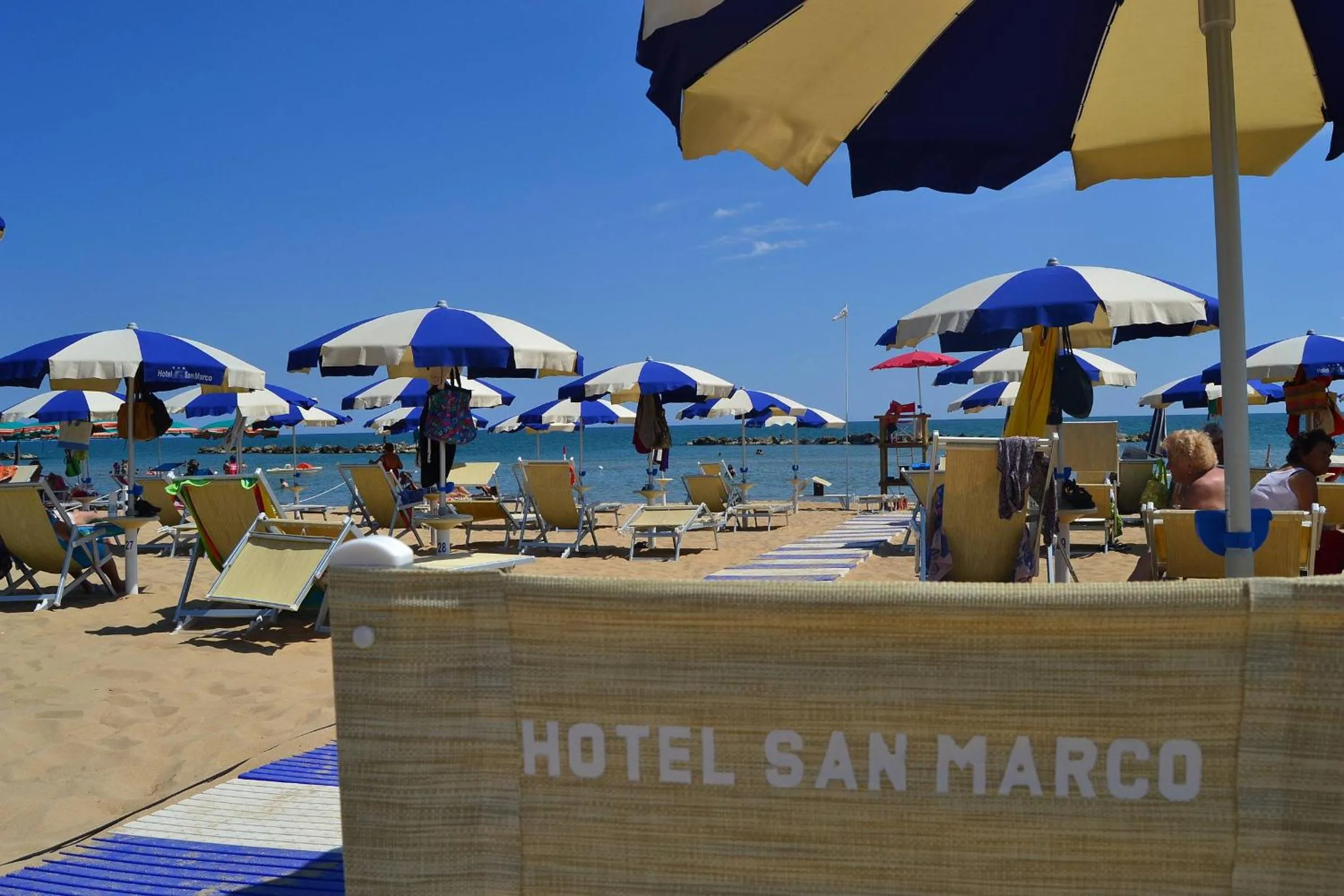 Beach in Hotel San Marco