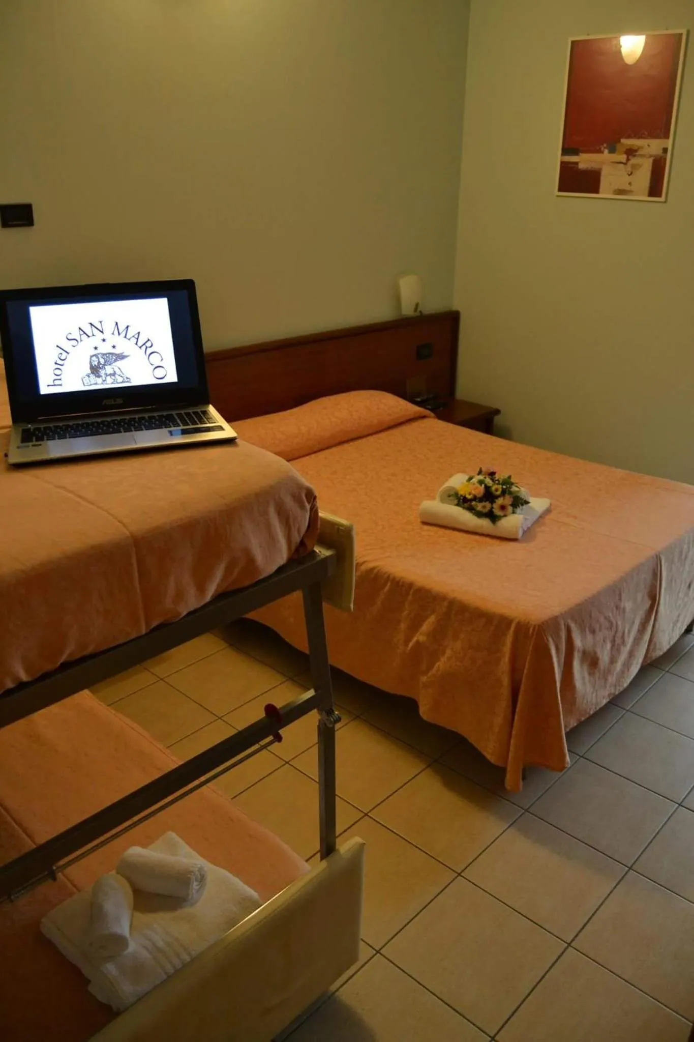 Photo of the whole room, Bed in Hotel San Marco