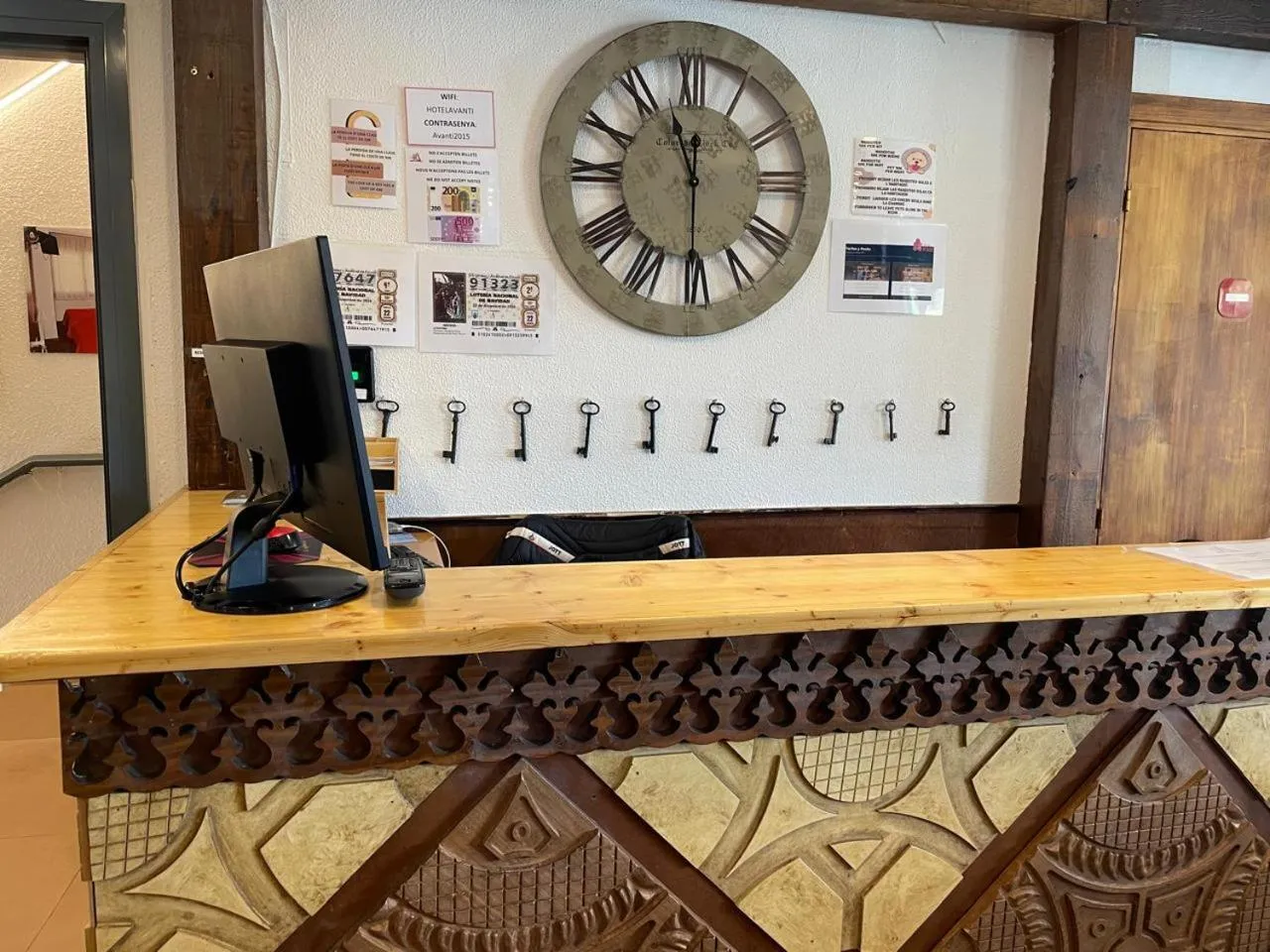 Lobby or reception in Hotel Avanti