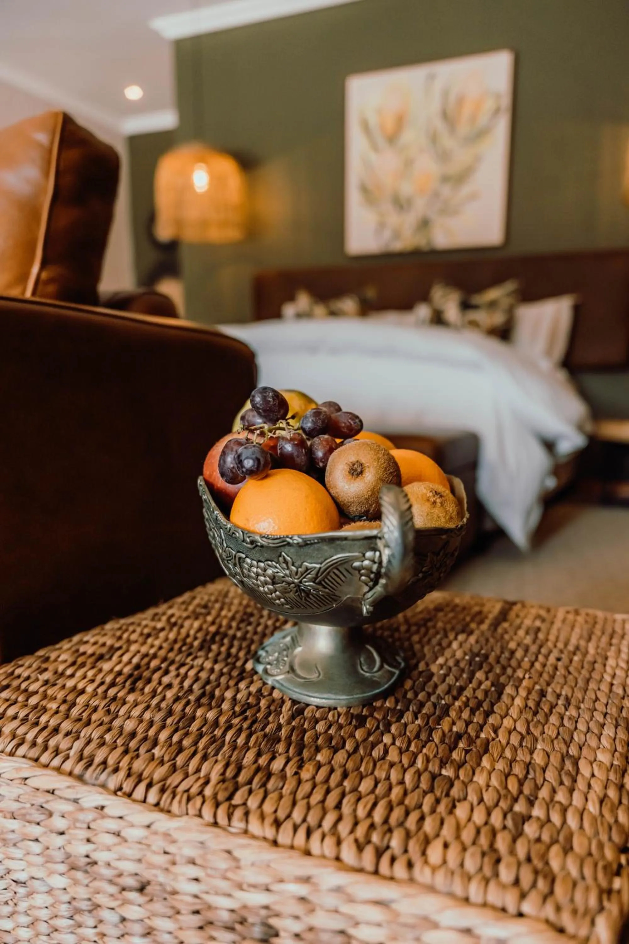 Decorative detail in Bambuu Lakeside Lodge